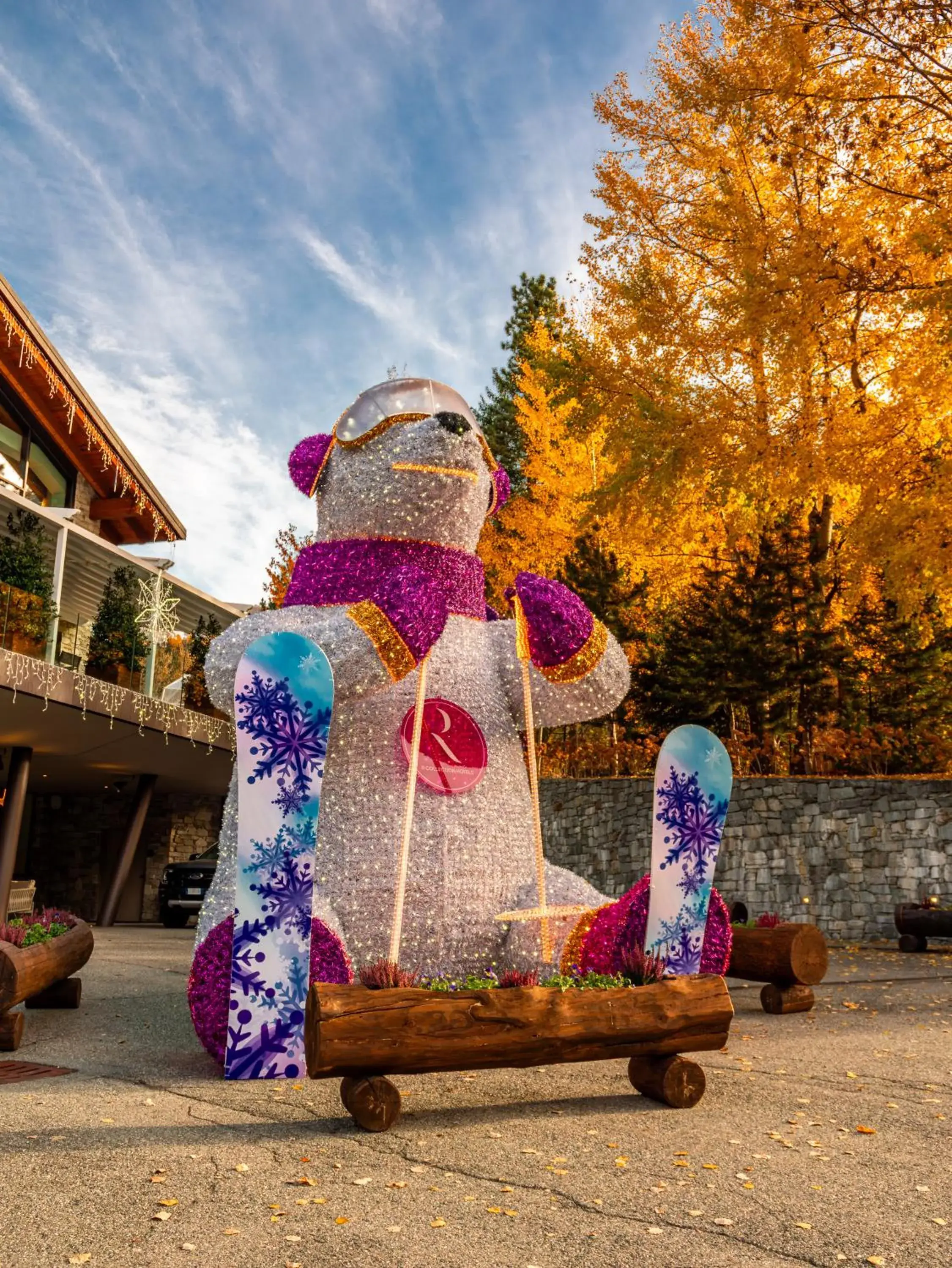 Property building in Grand Hotel Courmayeur Mont Blanc, by R Collection Hotels Property building in Grand Hotel Courmayeur Mont Blanc, by R Collection Hotels