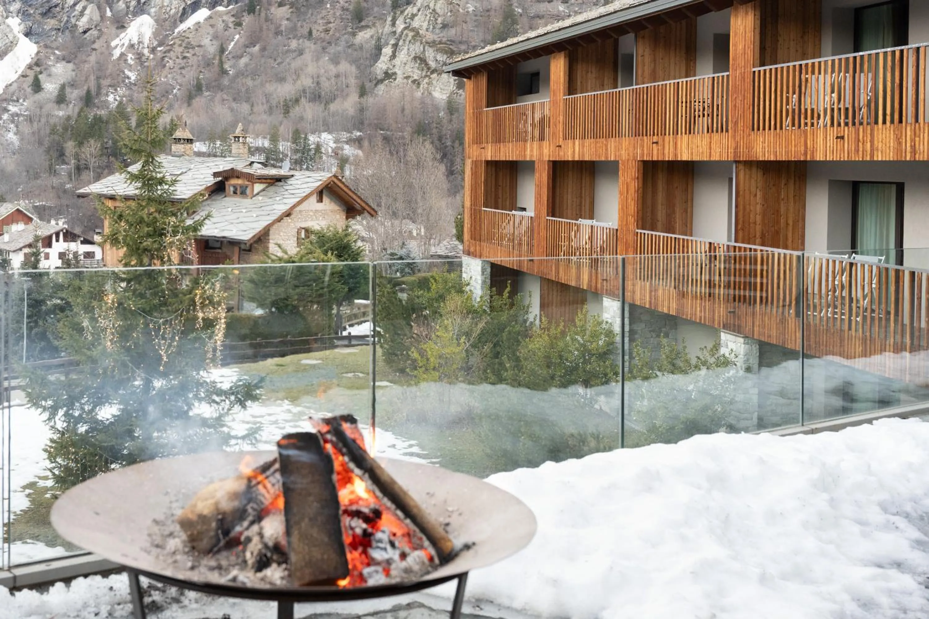 Property building in Grand Hotel Courmayeur Mont Blanc, by R Collection Hotels