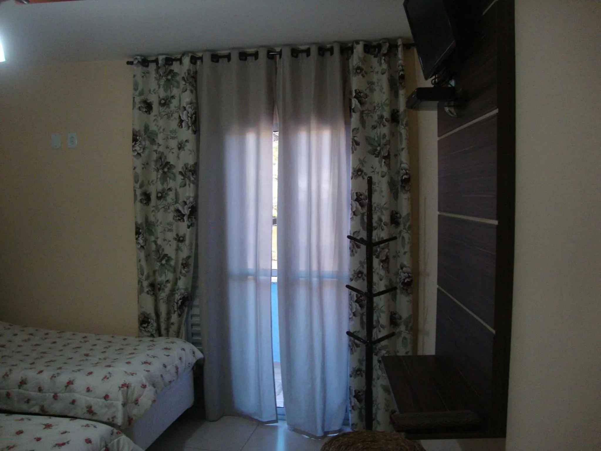 Decorative detail, Bed in Pousada Circuito das Águas