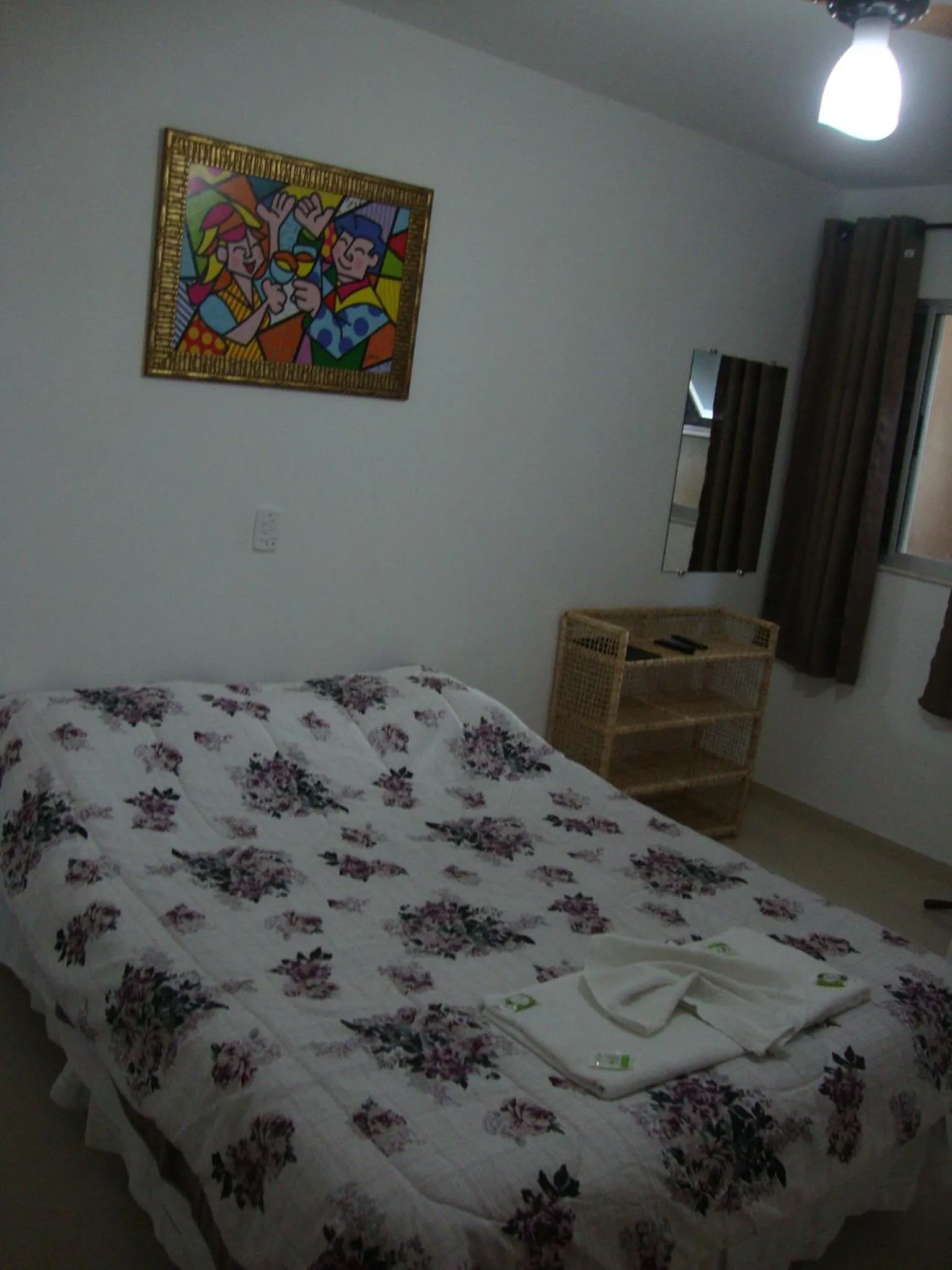 Photo of the whole room, Bed in Pousada Circuito das Águas