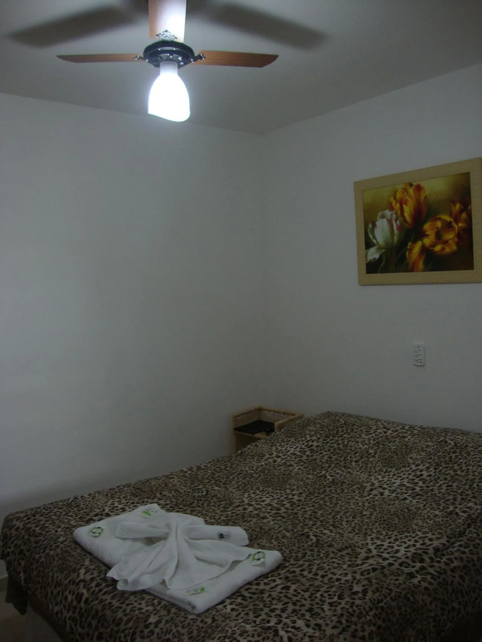 Bed in Pousada Circuito das Águas