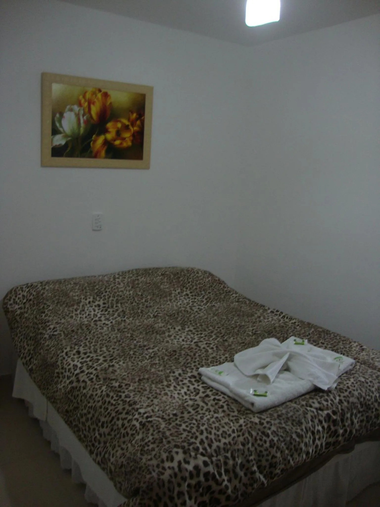 Bed in Pousada Circuito das Águas