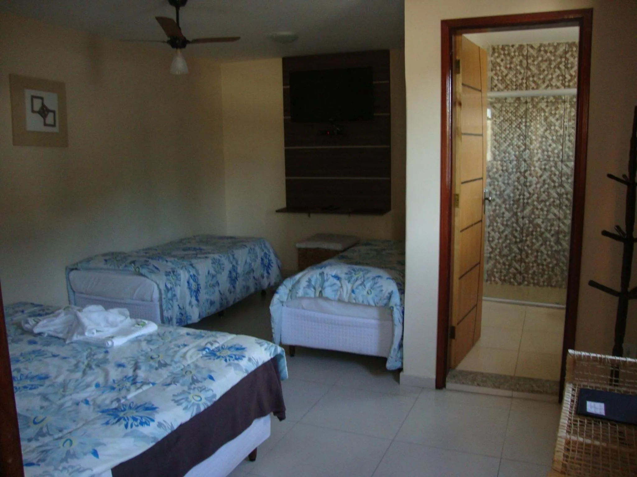 Photo of the whole room, Bed in Pousada Circuito das Águas