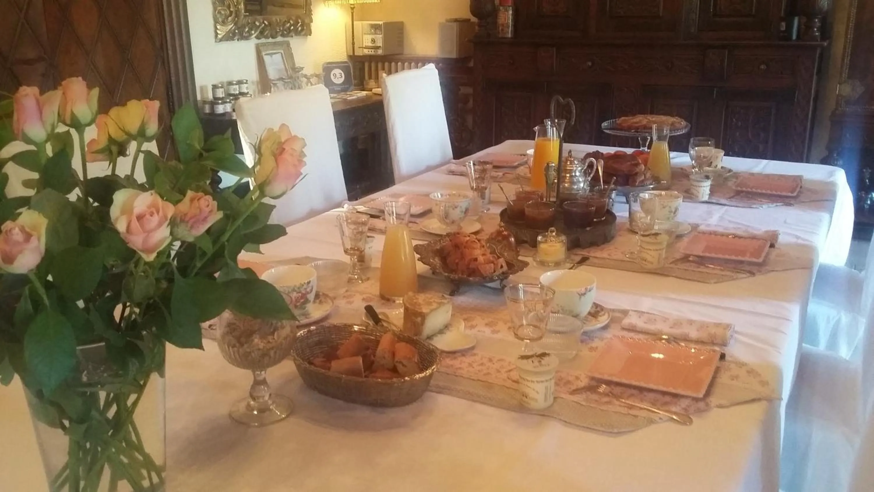 Breakfast in Chambres d'Hôtes Le Grismoustier