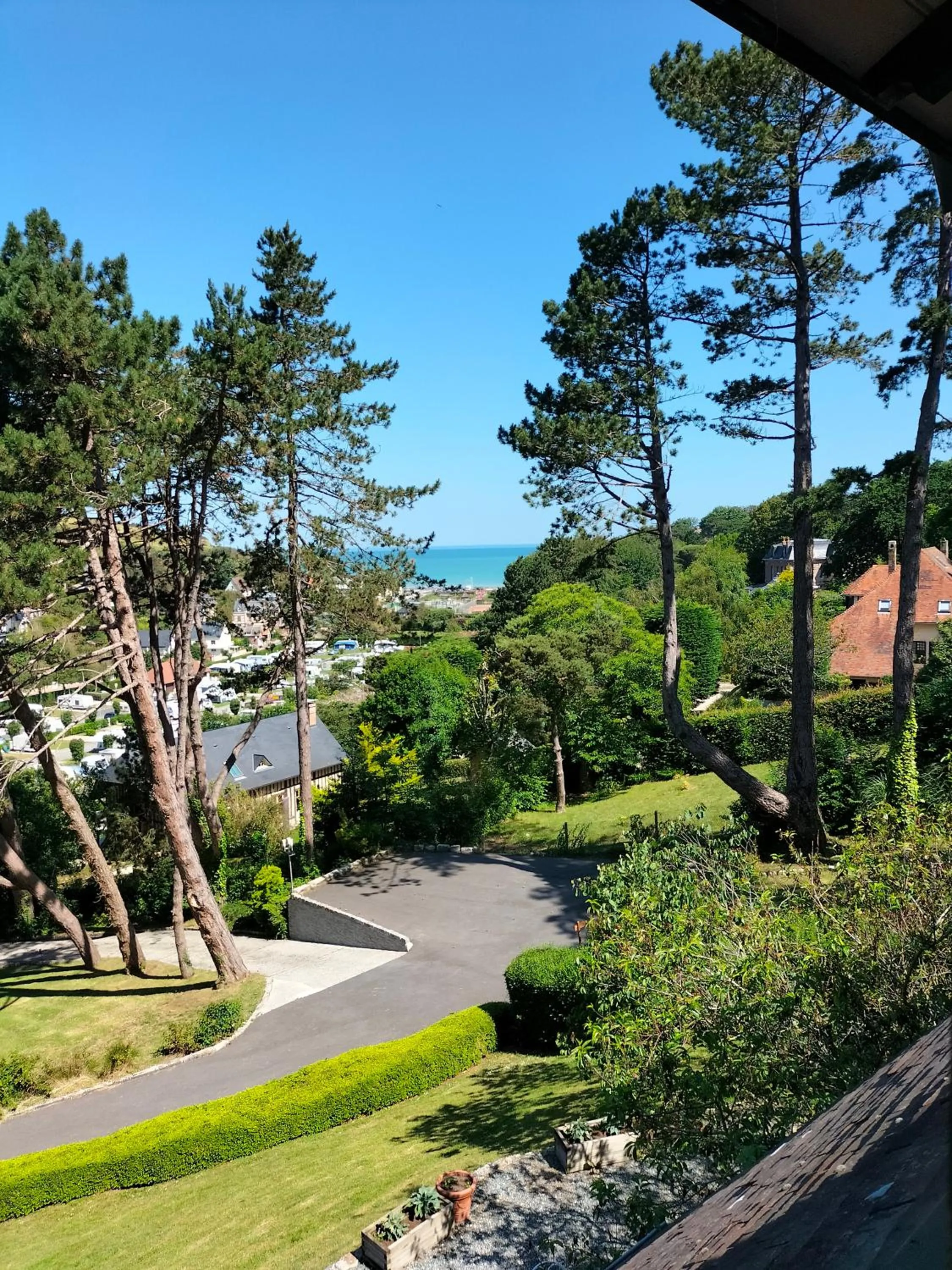 Sea view in Chambres d'Hôtes Le Grismoustier