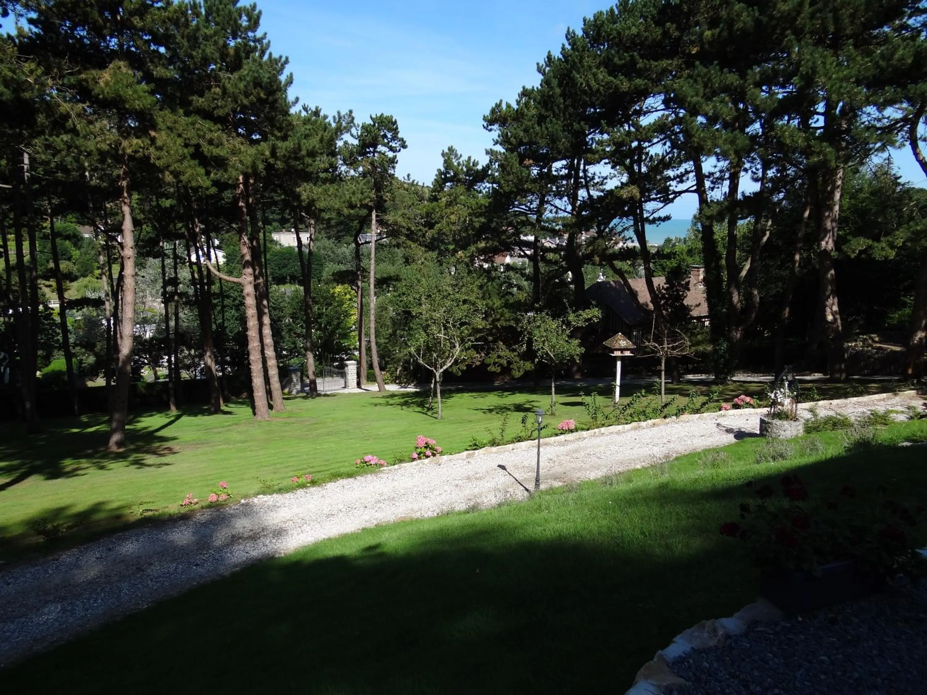 Garden in Chambres d'Hôtes Le Grismoustier
