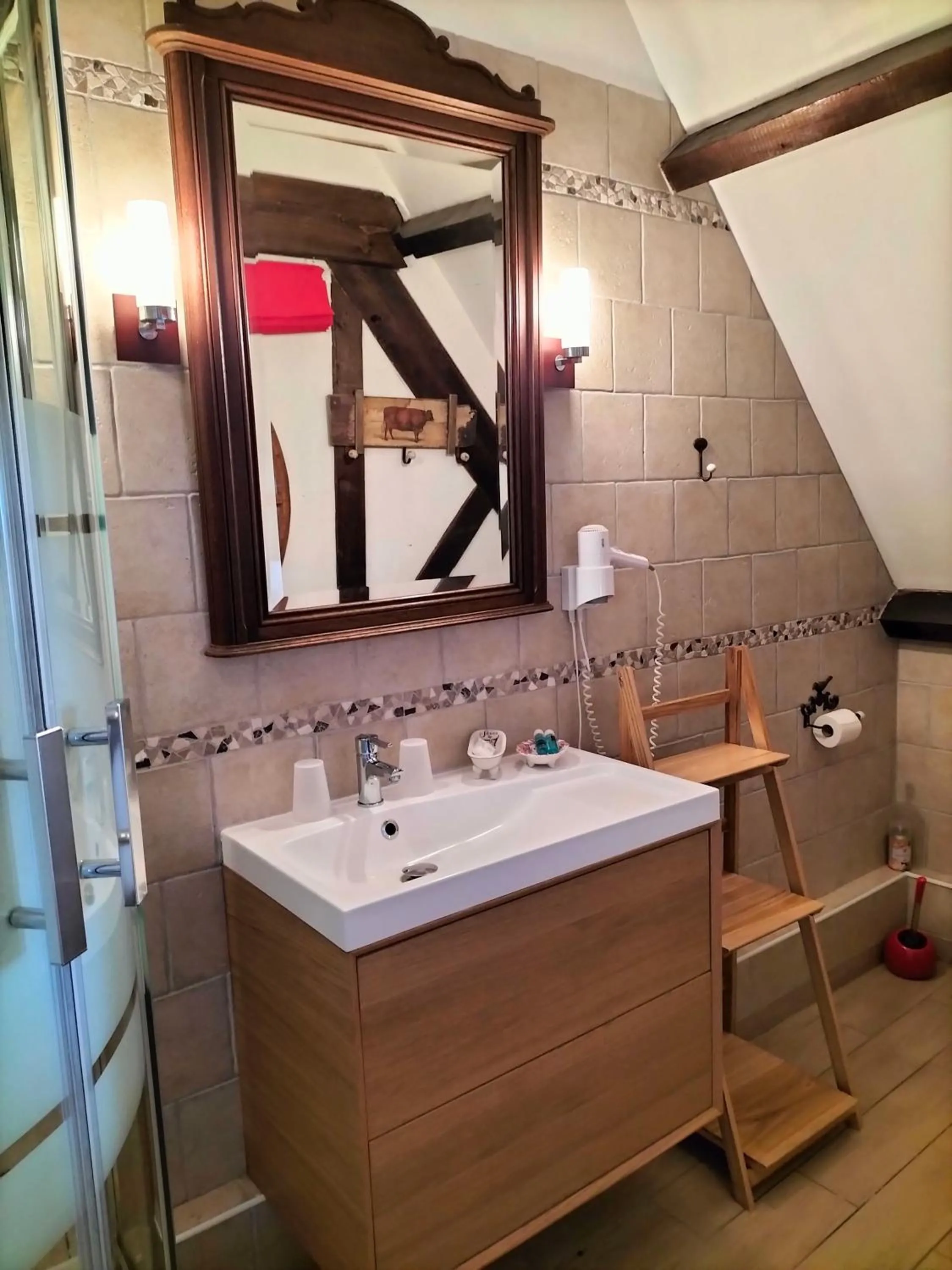 Bathroom in Chambres d'Hôtes Le Grismoustier