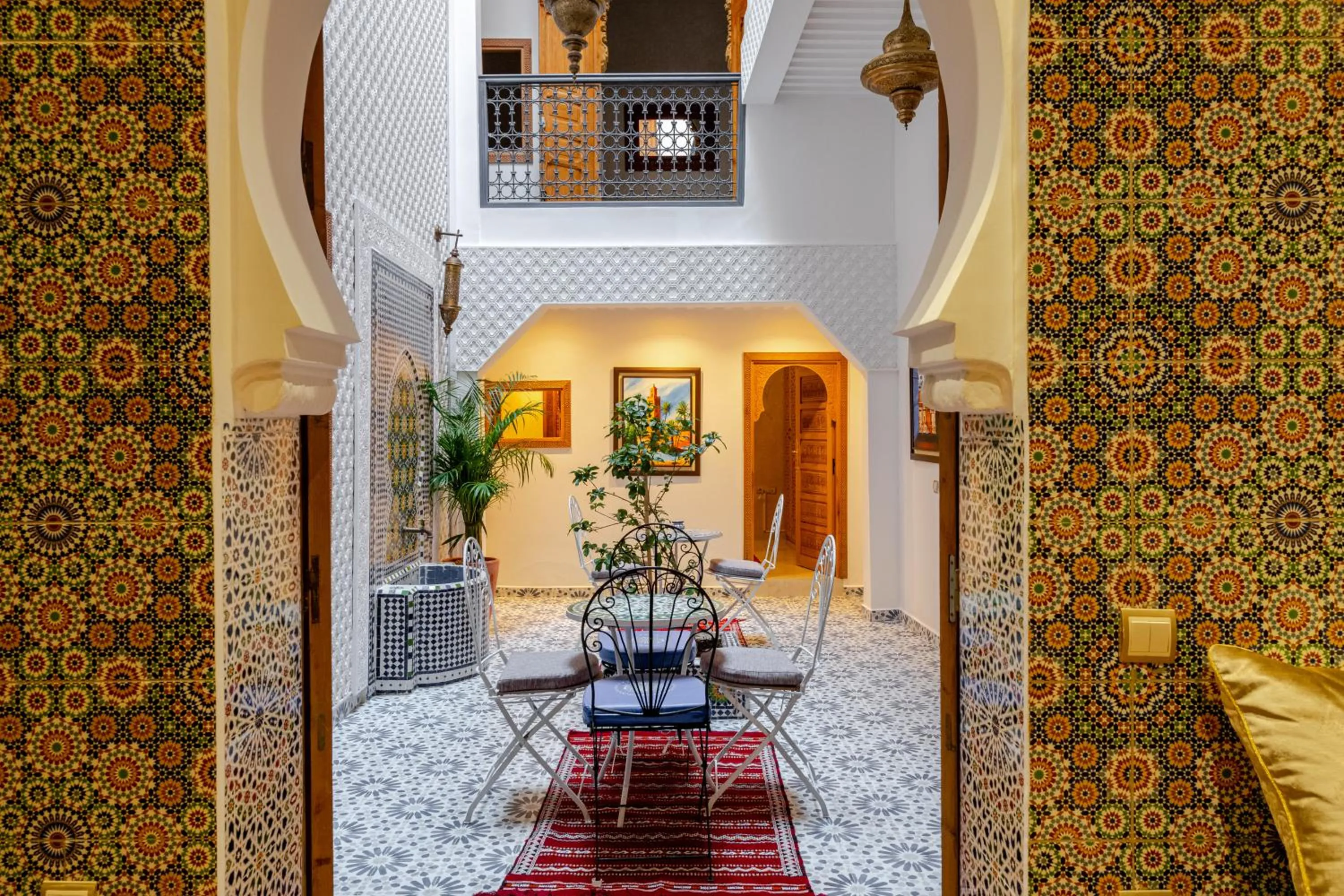 Living room in Luxurious Riad Center Rabat Dar Al Jeld
