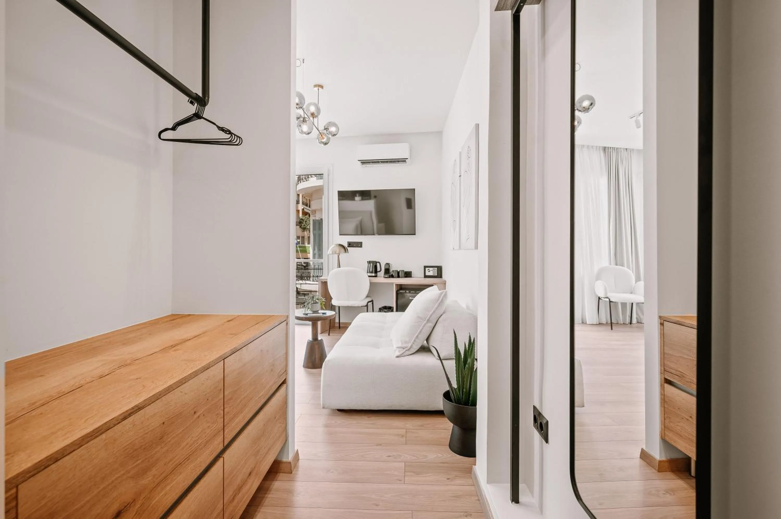 Photo of the whole room, Bed in Plānis Str Urban Suites by Semavί