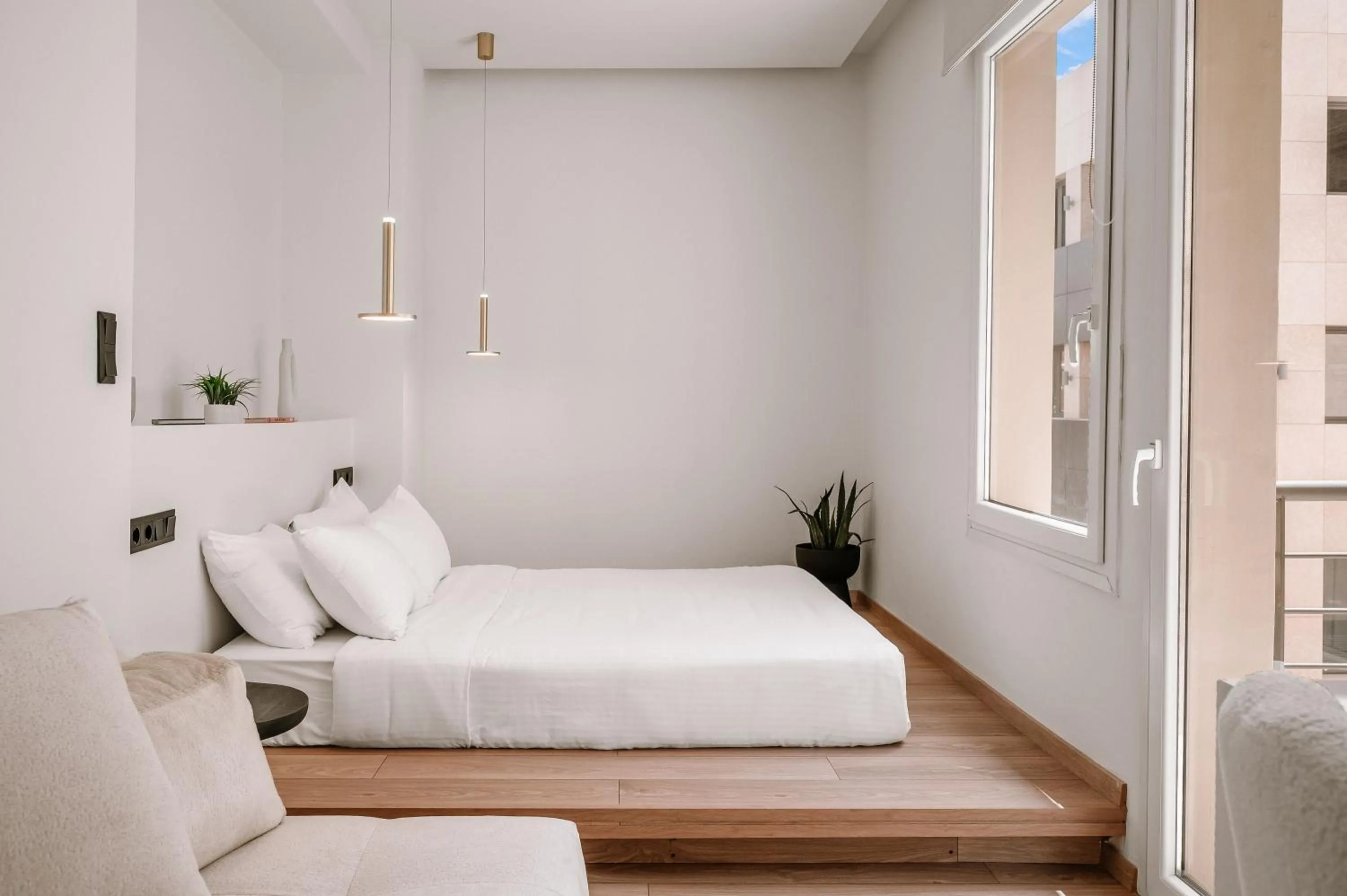 Bed in Plānis Str Urban Suites by Semavί