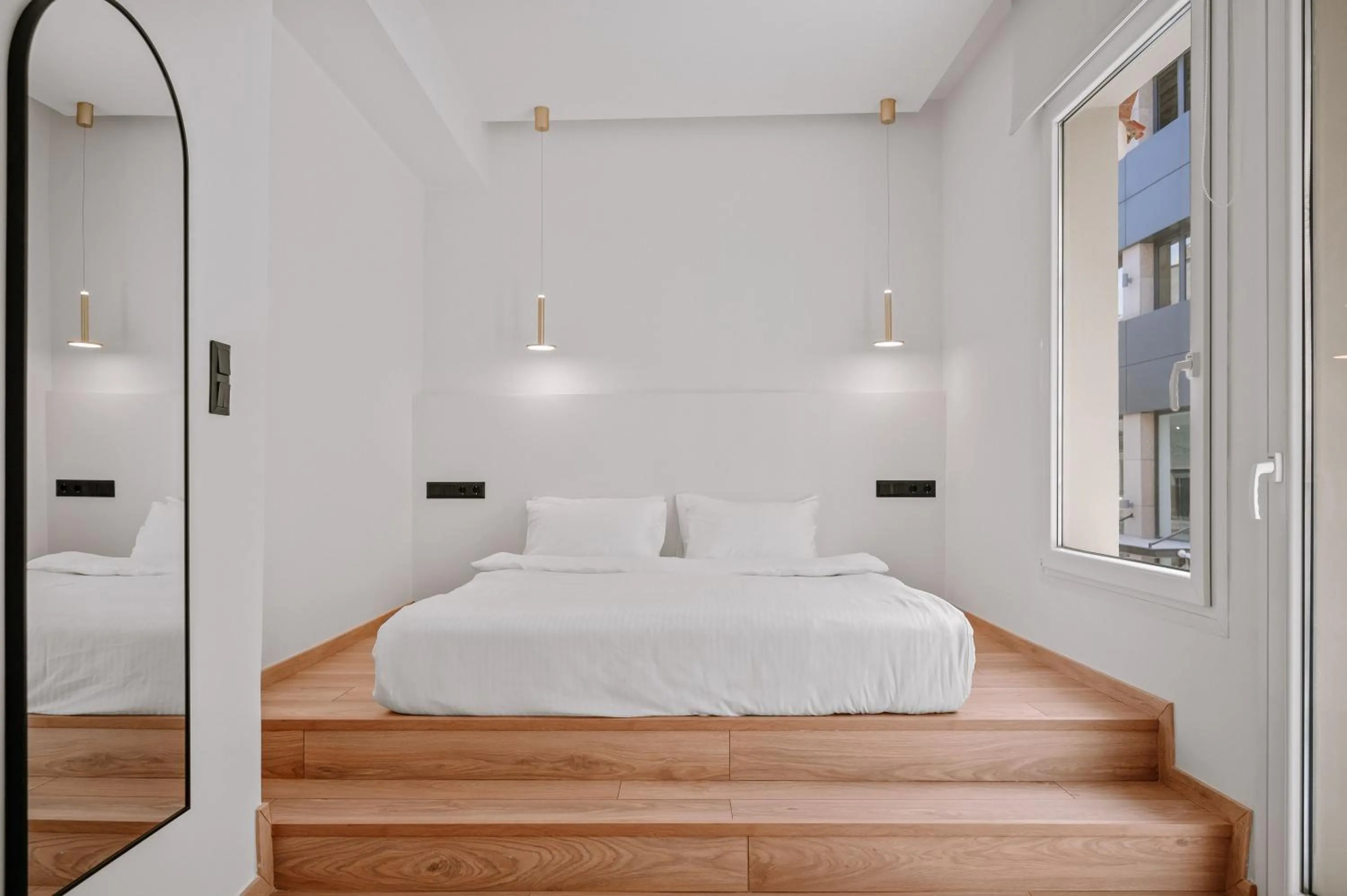 Bed in Plānis Str Urban Suites by Semavί