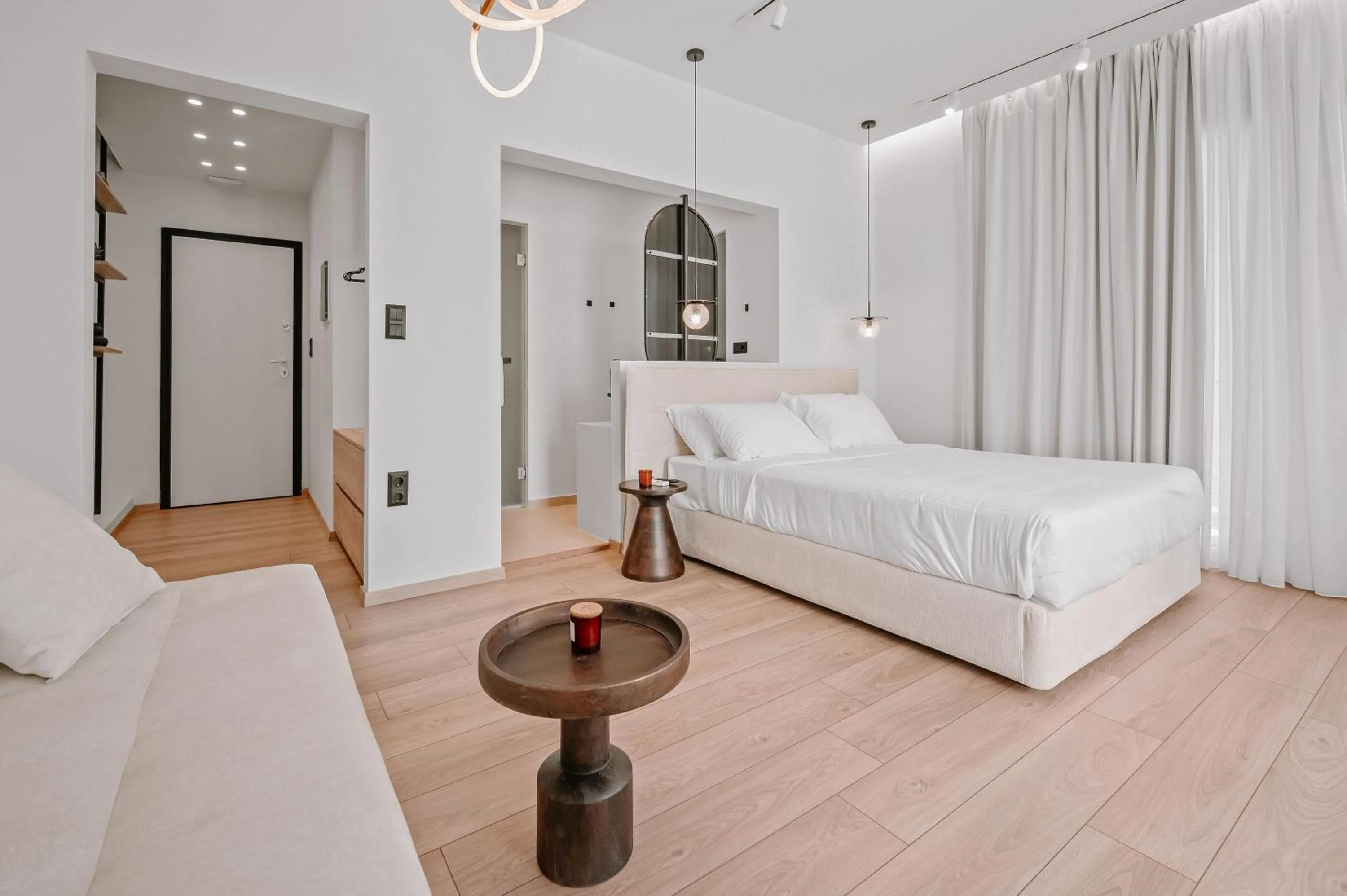 Bed in Plānis Str Urban Suites by Semavί