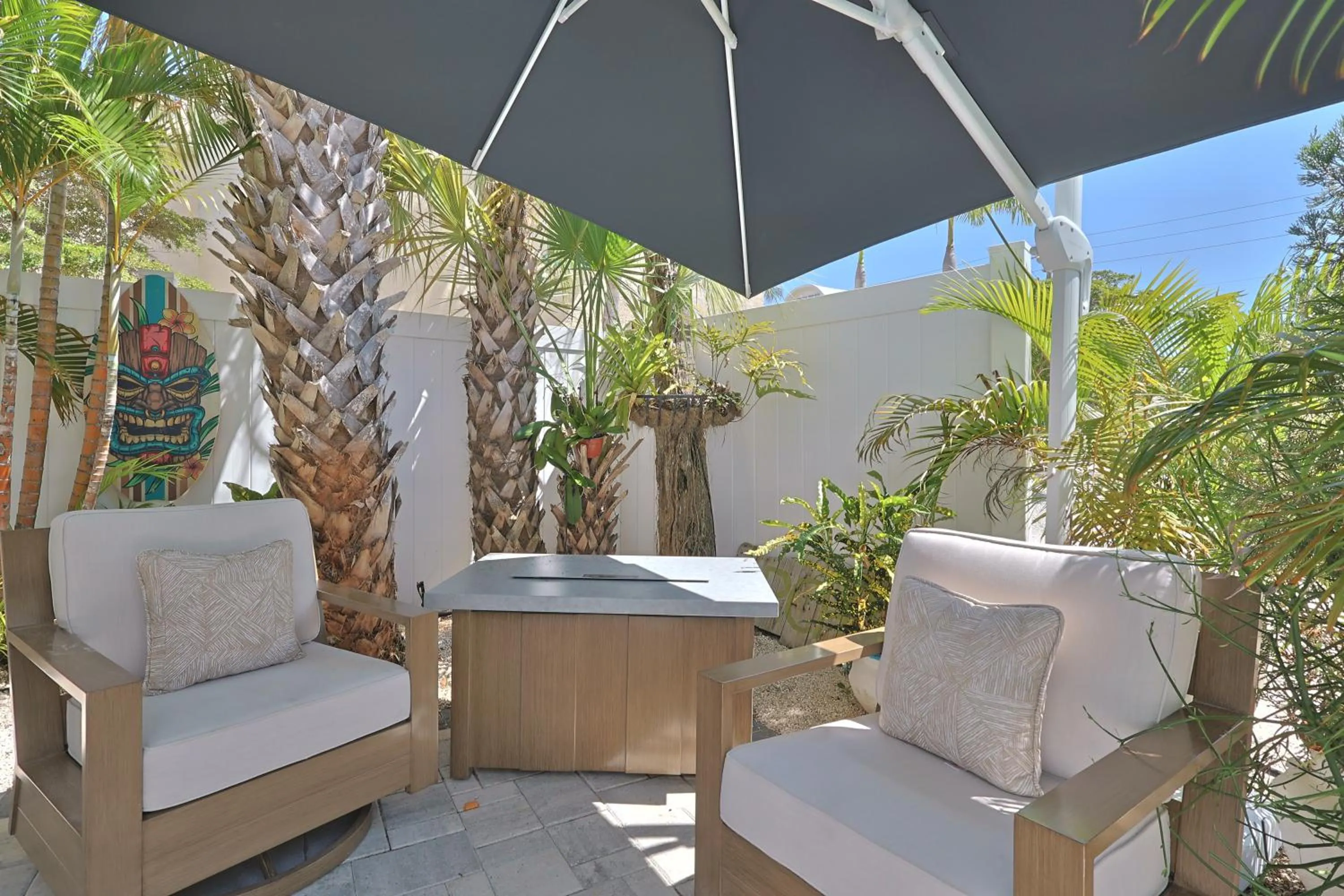 Patio in The Inn on Siesta Key