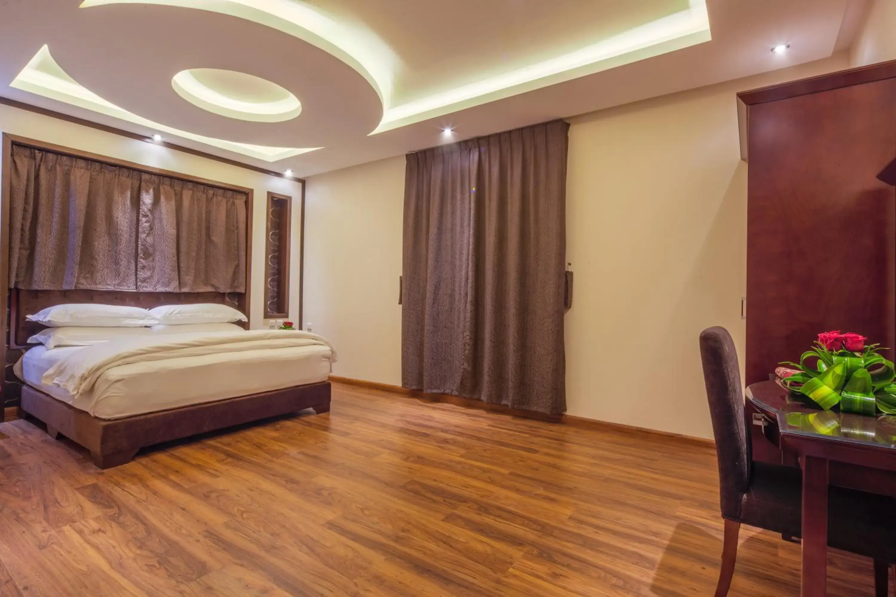 Photo of the whole room, Bed in قصر ريفان للشقق المخدومة Photo of the whole room, Bed in قصر ريفان للشقق المخدومة