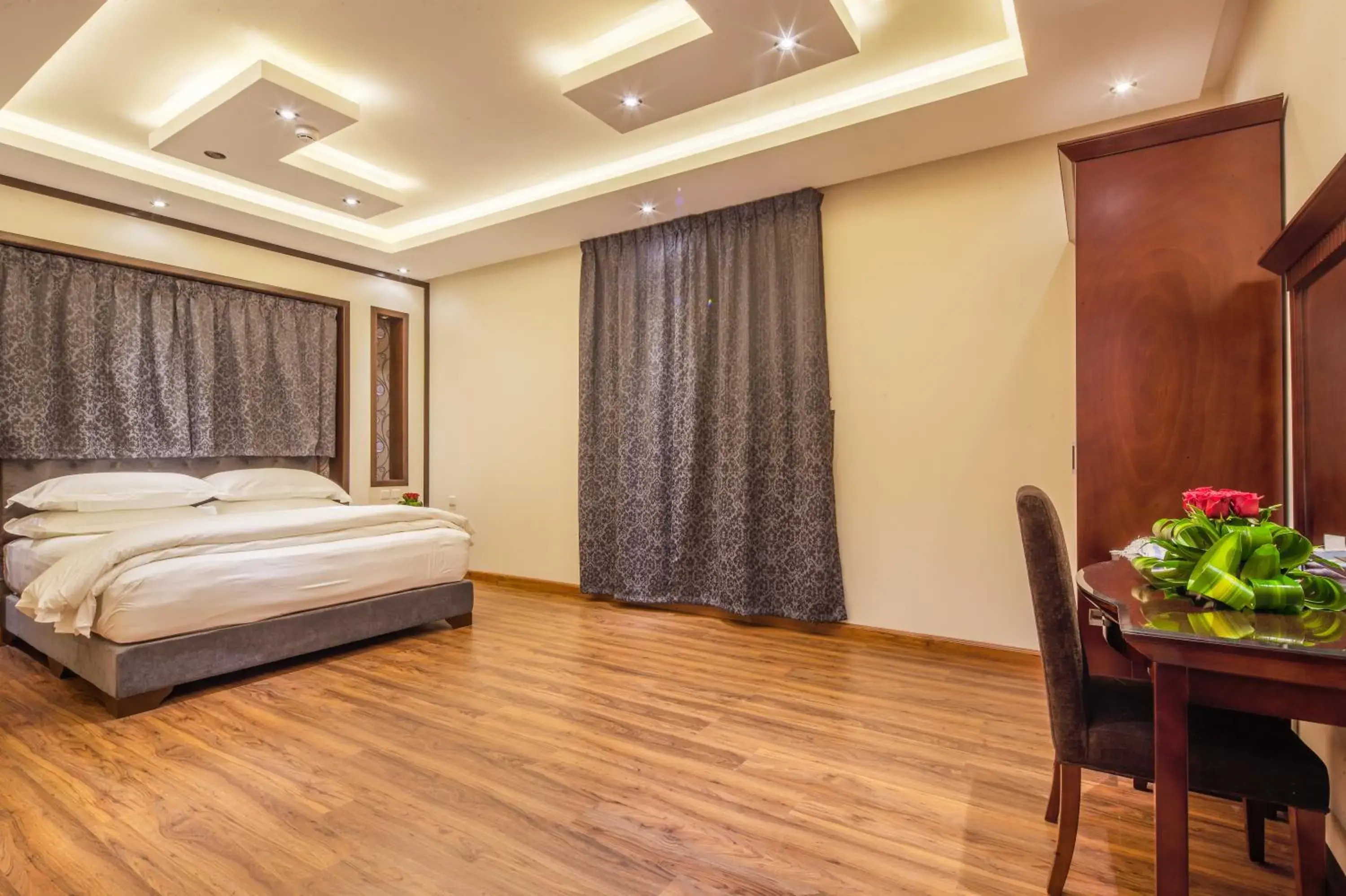 Photo of the whole room, Bed in قصر ريفان للشقق المخدومة Photo of the whole room, Bed in قصر ريفان للشقق المخدومة