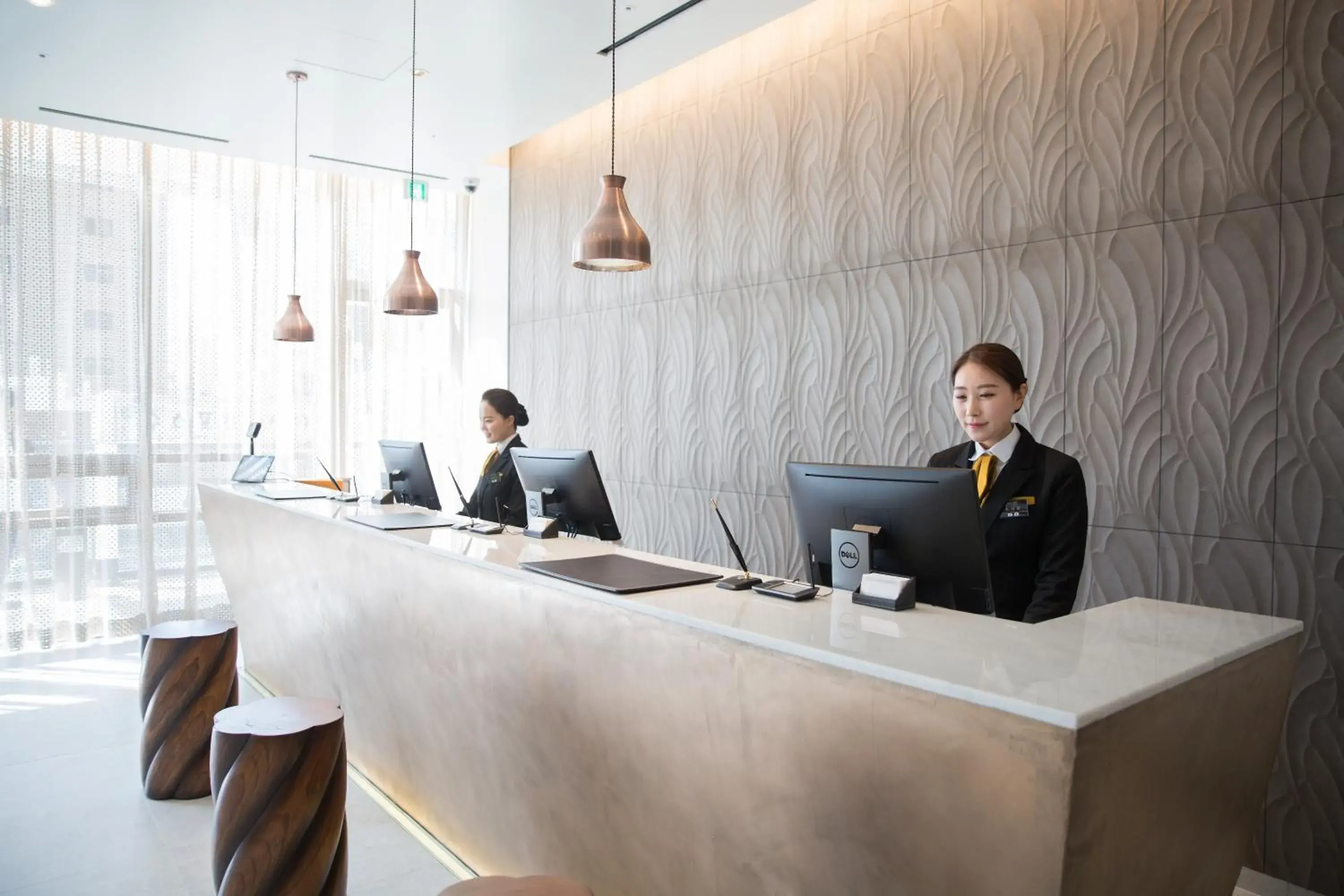 Lobby or reception in Solaria Nishitetsu Hotel Busan Lobby or reception in Solaria Nishitetsu Hotel Busan