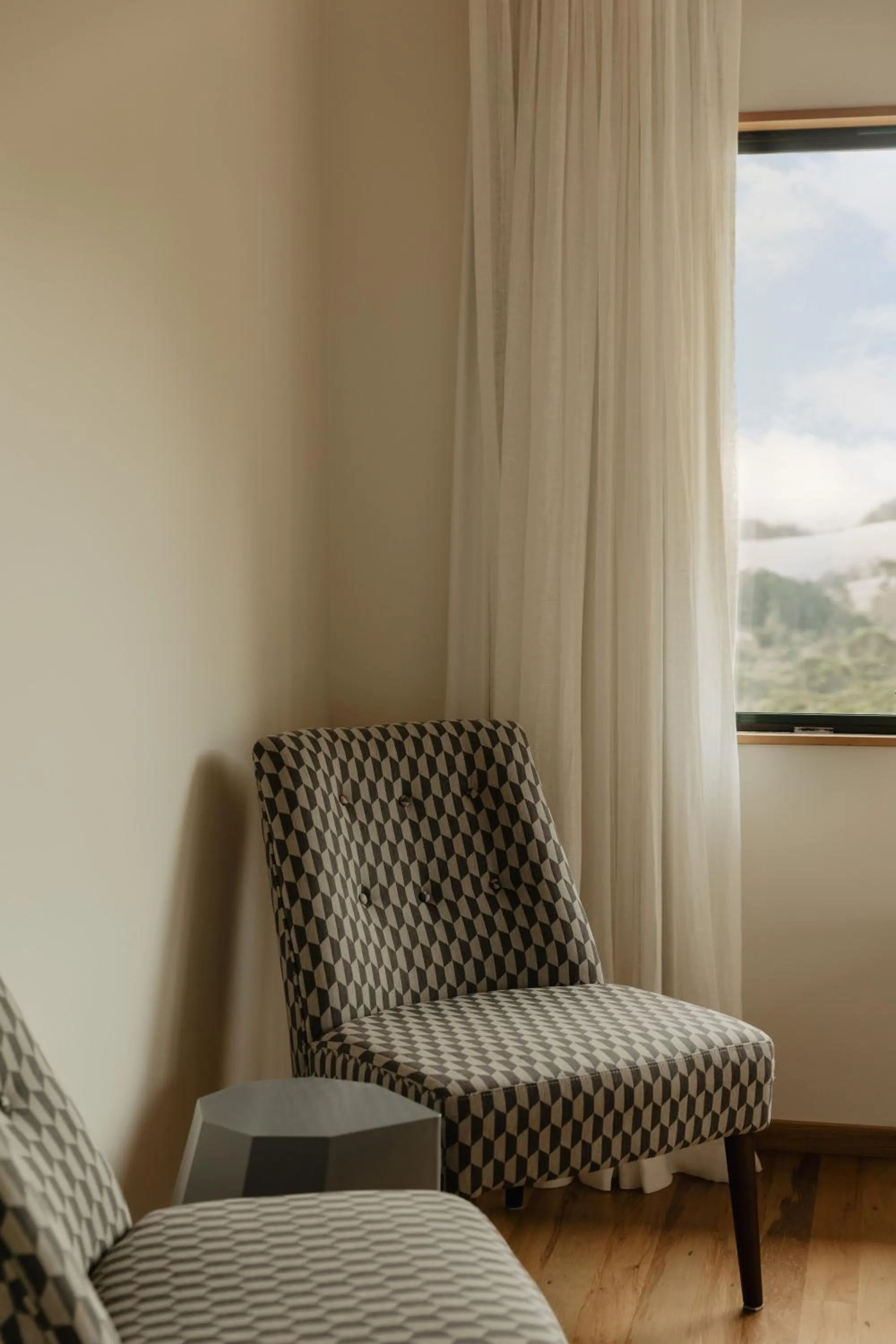 Seating area in Buffalo Lodge