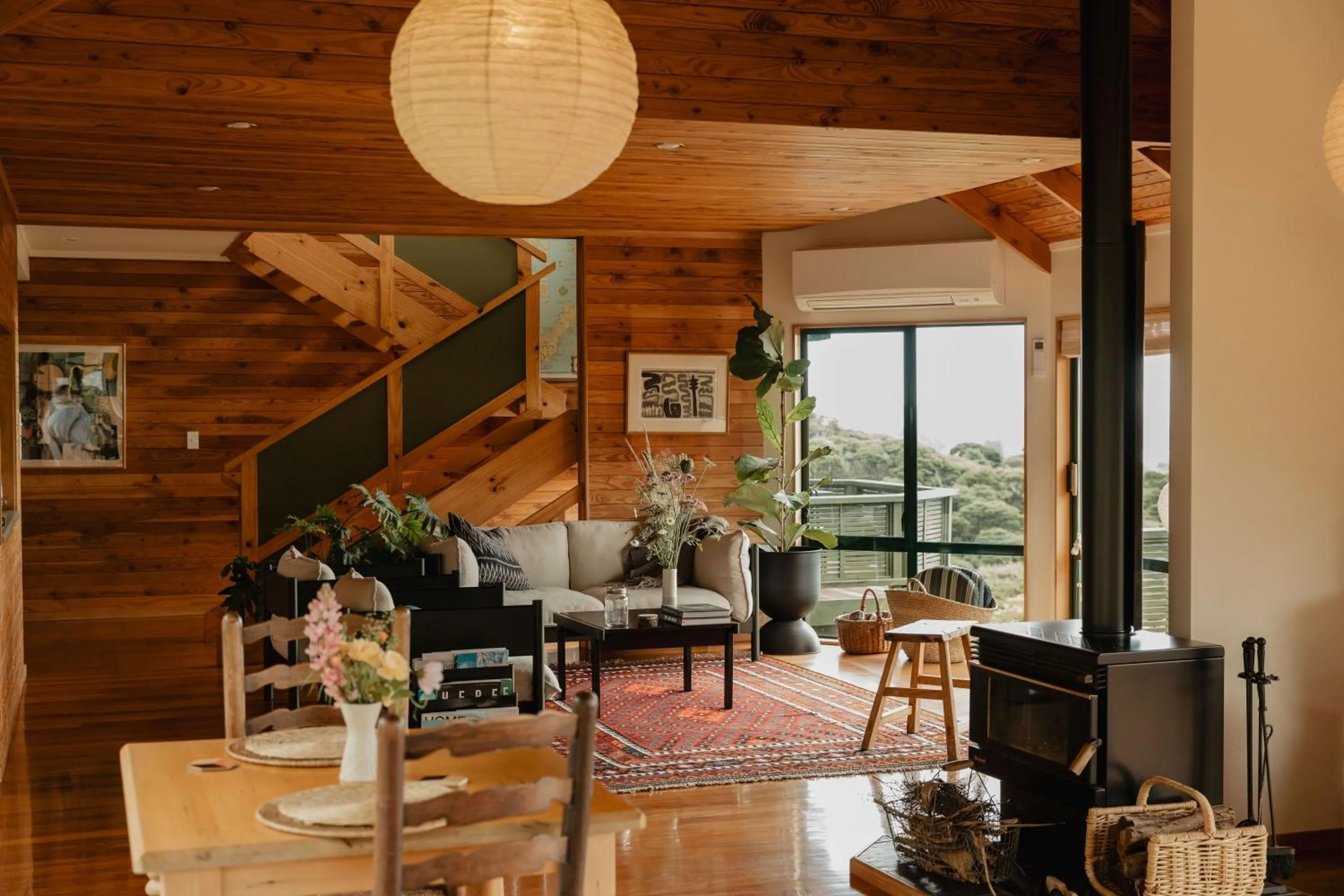 Living room in Buffalo Lodge