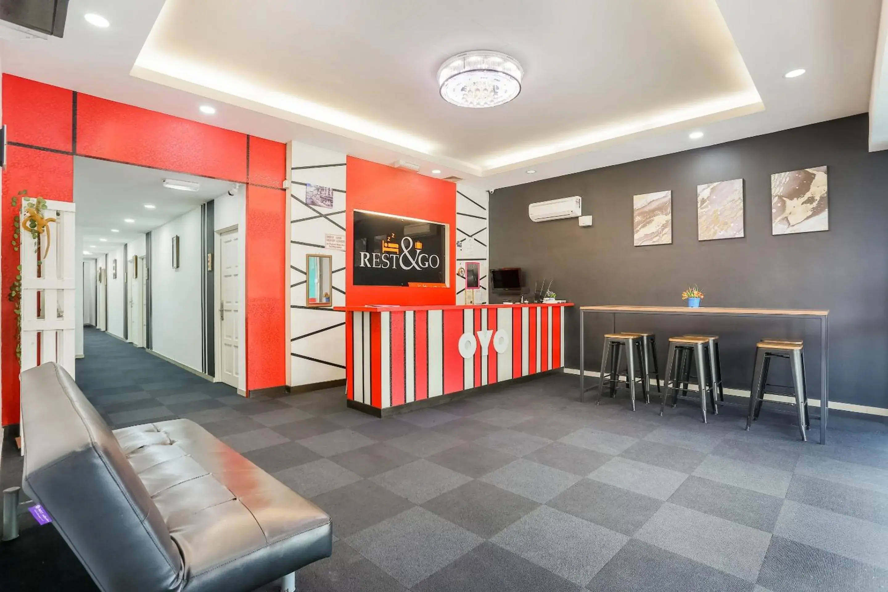 Lobby or reception in Hotel O Kl2f Rest & Go Lobby or reception in Hotel O Kl2f Rest & Go