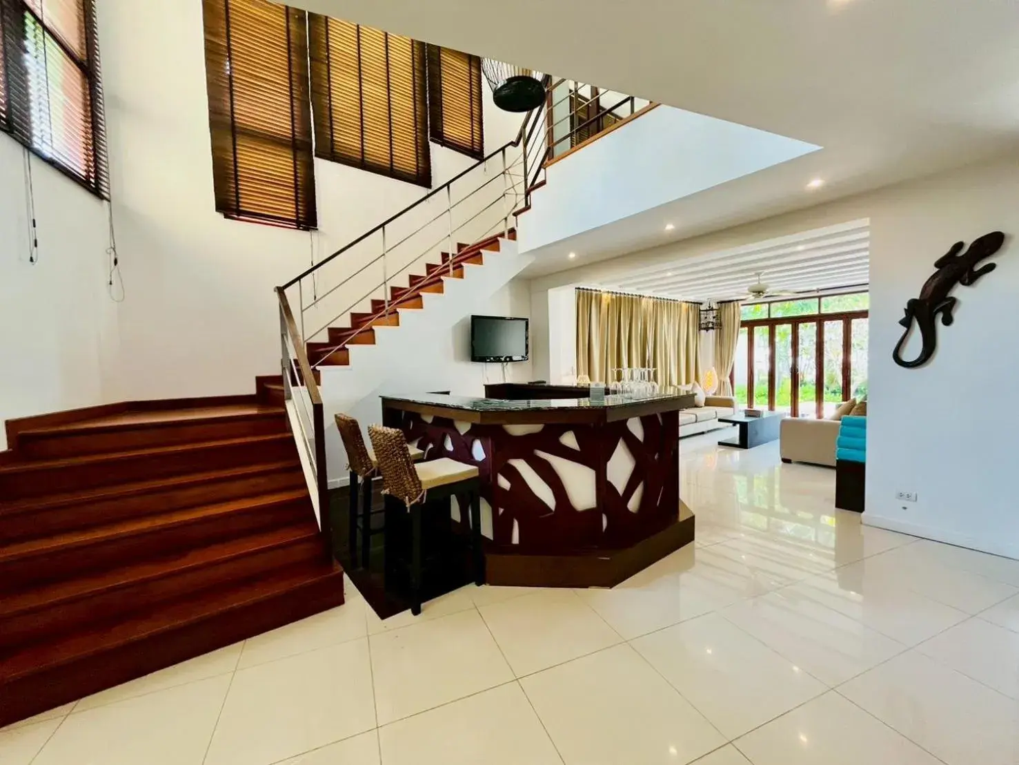 Facade/entrance in Amatapura Beachfront Villa 12, SHA Certified Facade/entrance in Amatapura Beachfront Villa 12, SHA Certified