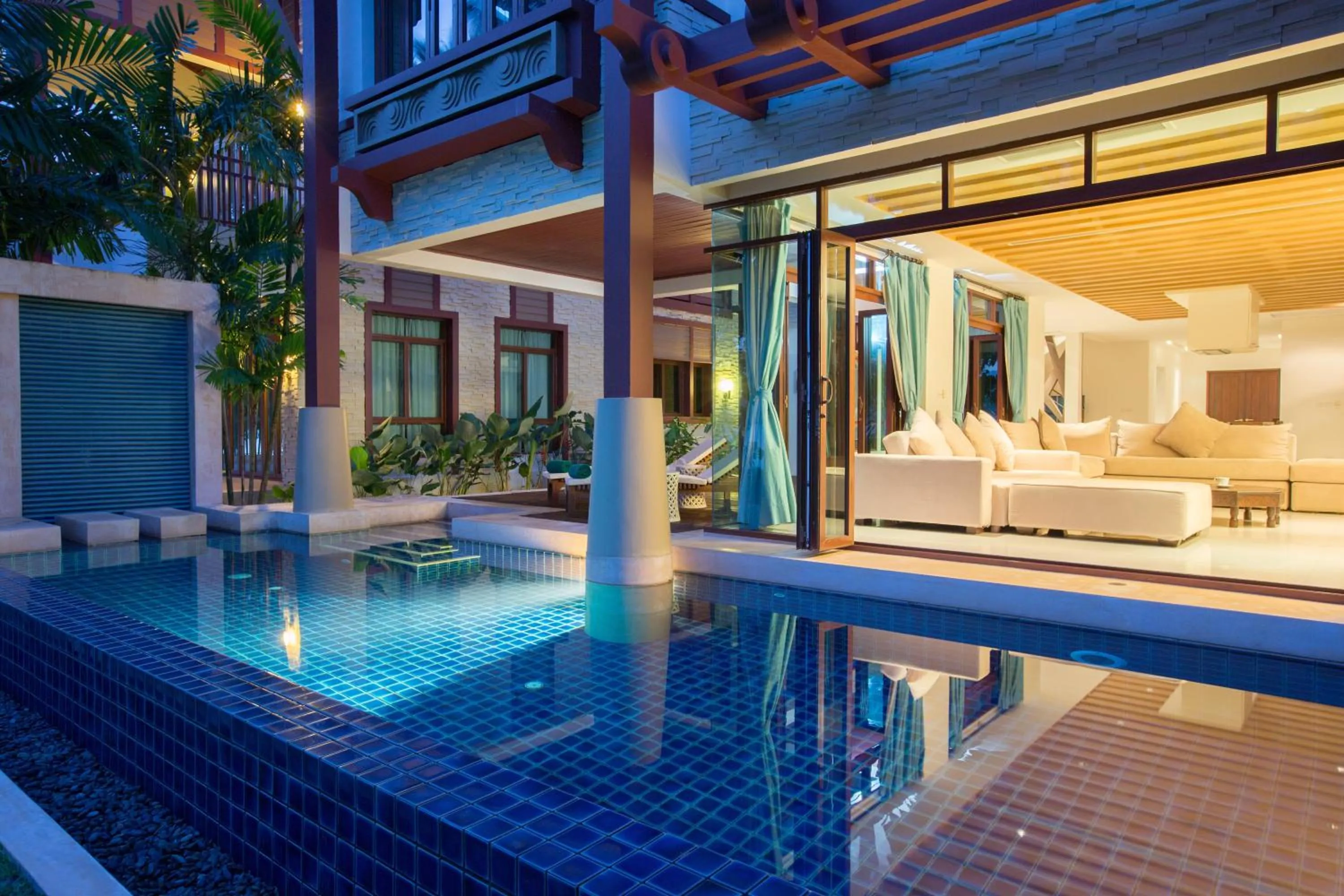 Night in Amatapura Beachfront Villa 14, SHA Certified