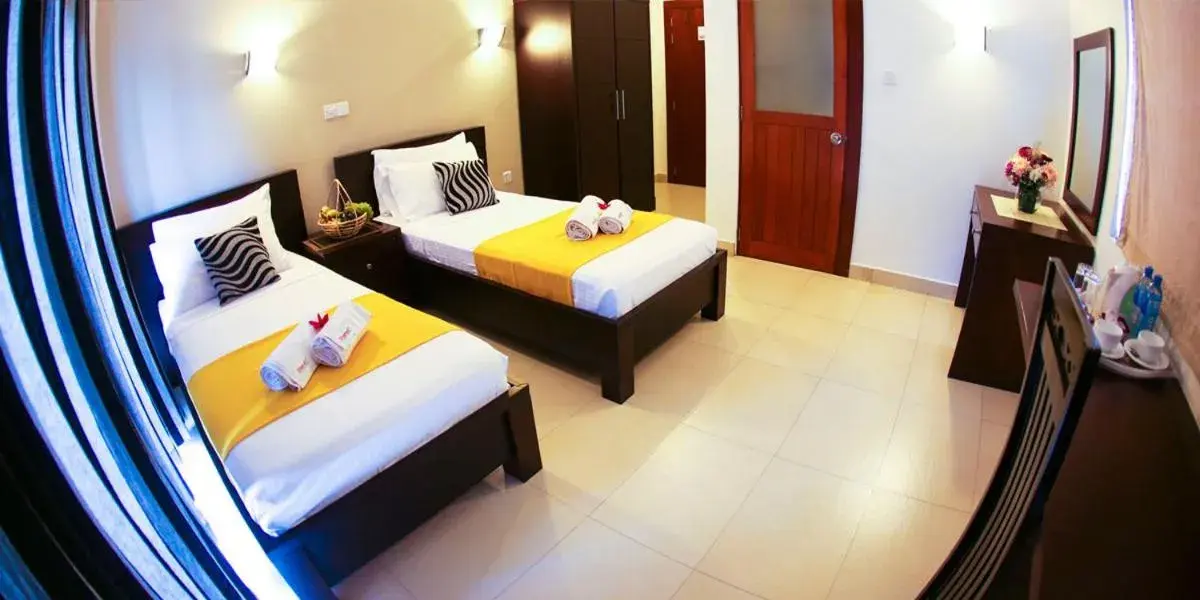 Bed in Hotel Shanelo Bed in Hotel Shanelo