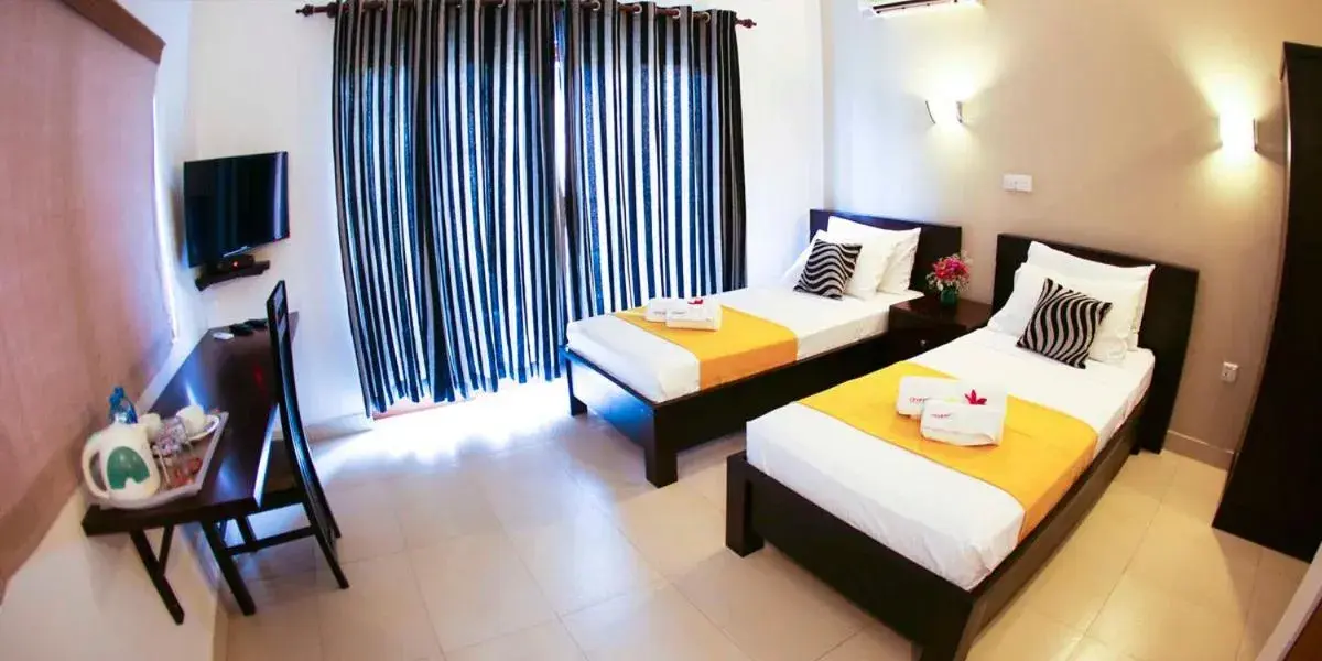 Bed in Hotel Shanelo Bed in Hotel Shanelo