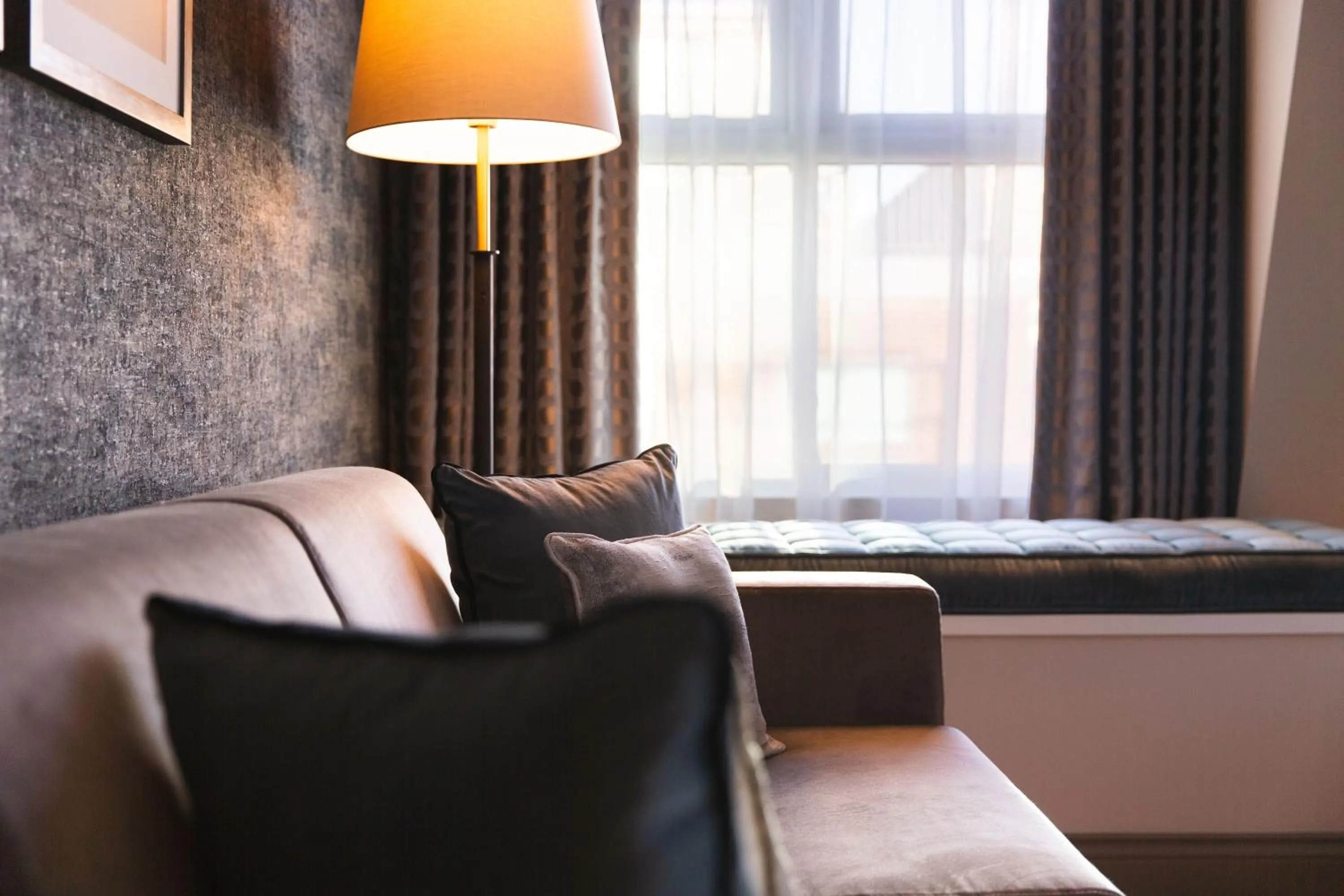 Decorative detail in The Rathbone Hotel, Fitzrovia