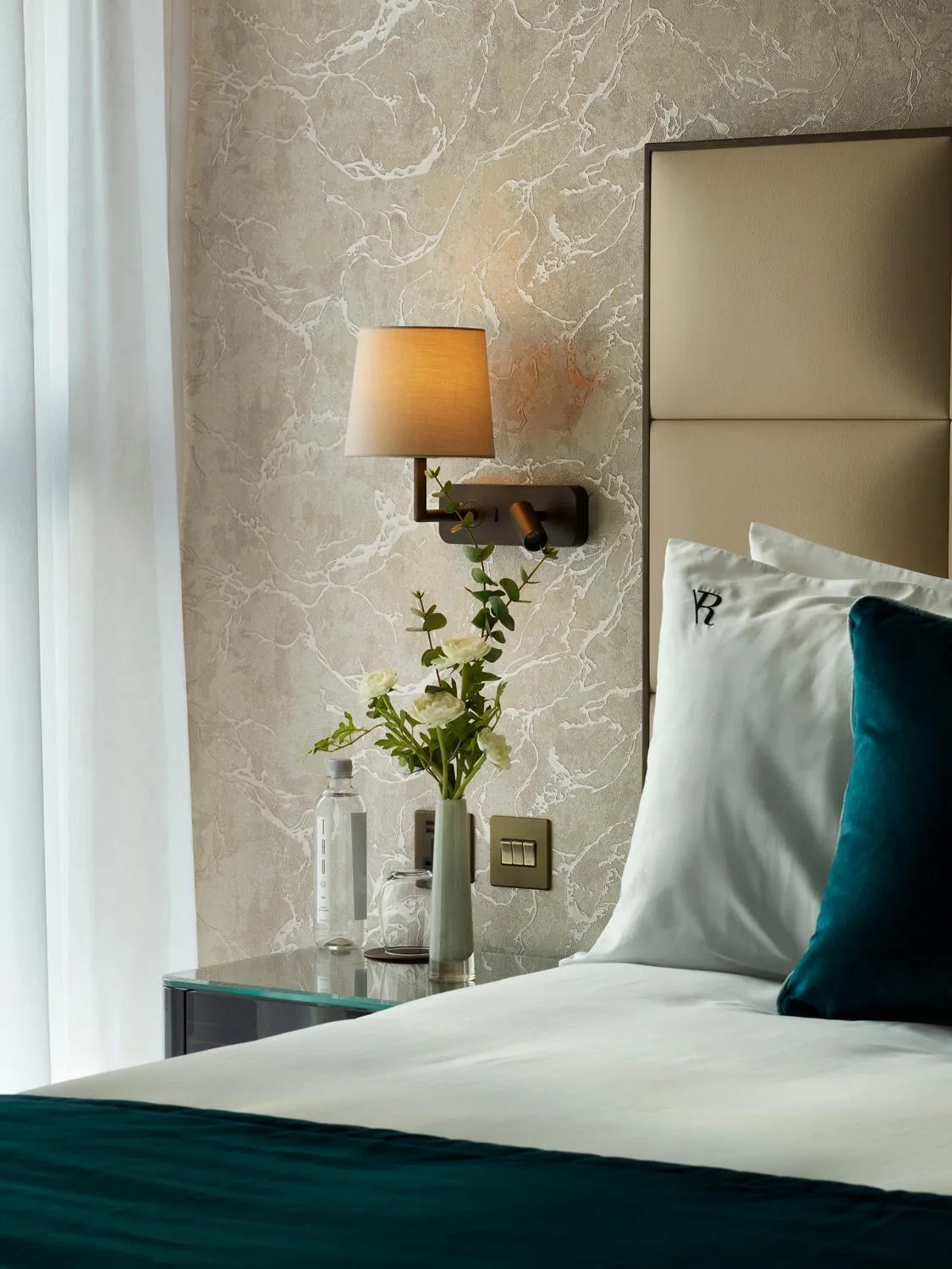 Bedroom, Bed in The Rathbone Hotel, Fitzrovia