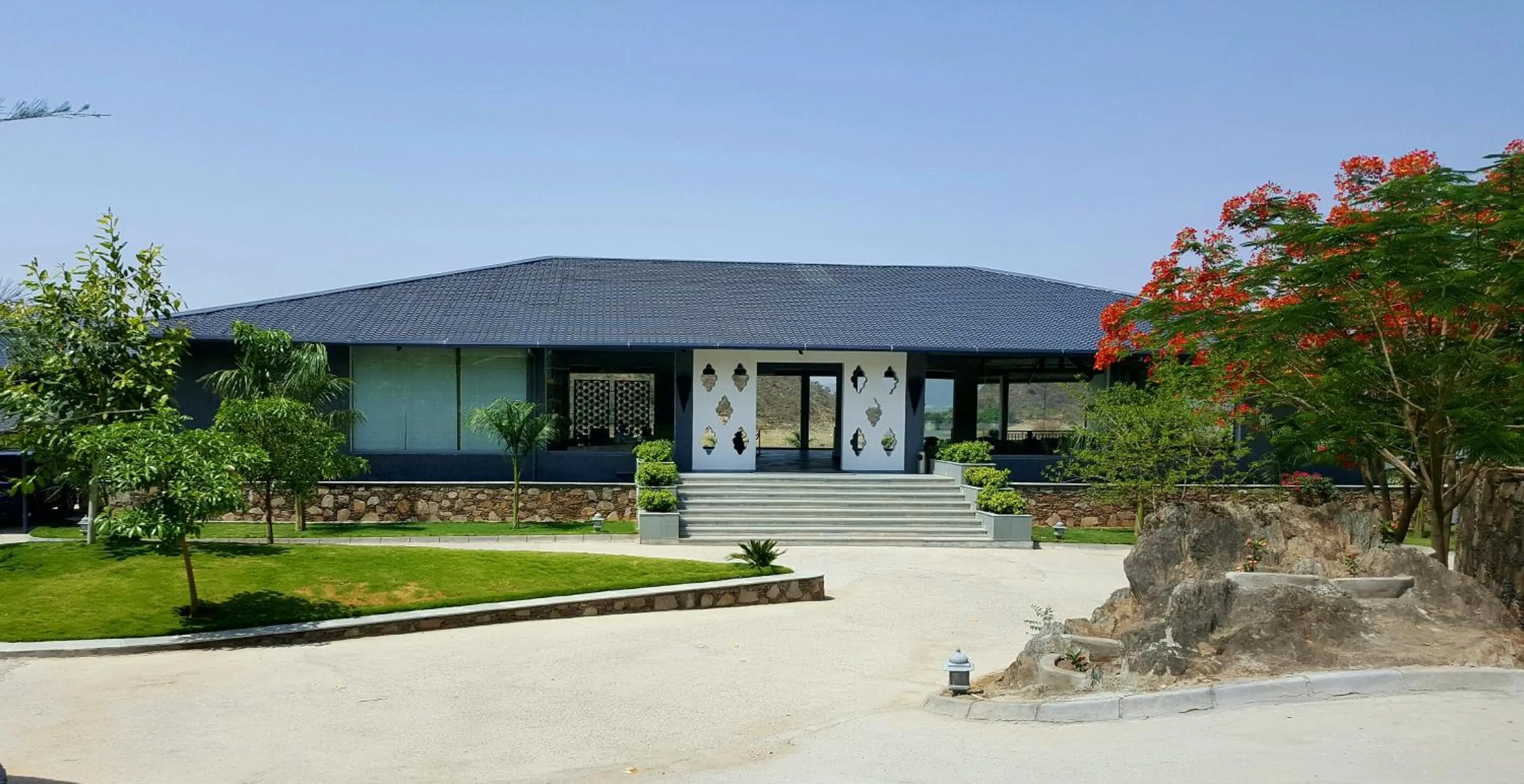 Facade/entrance in TatSaraasa Resort & Spa, Udaipur