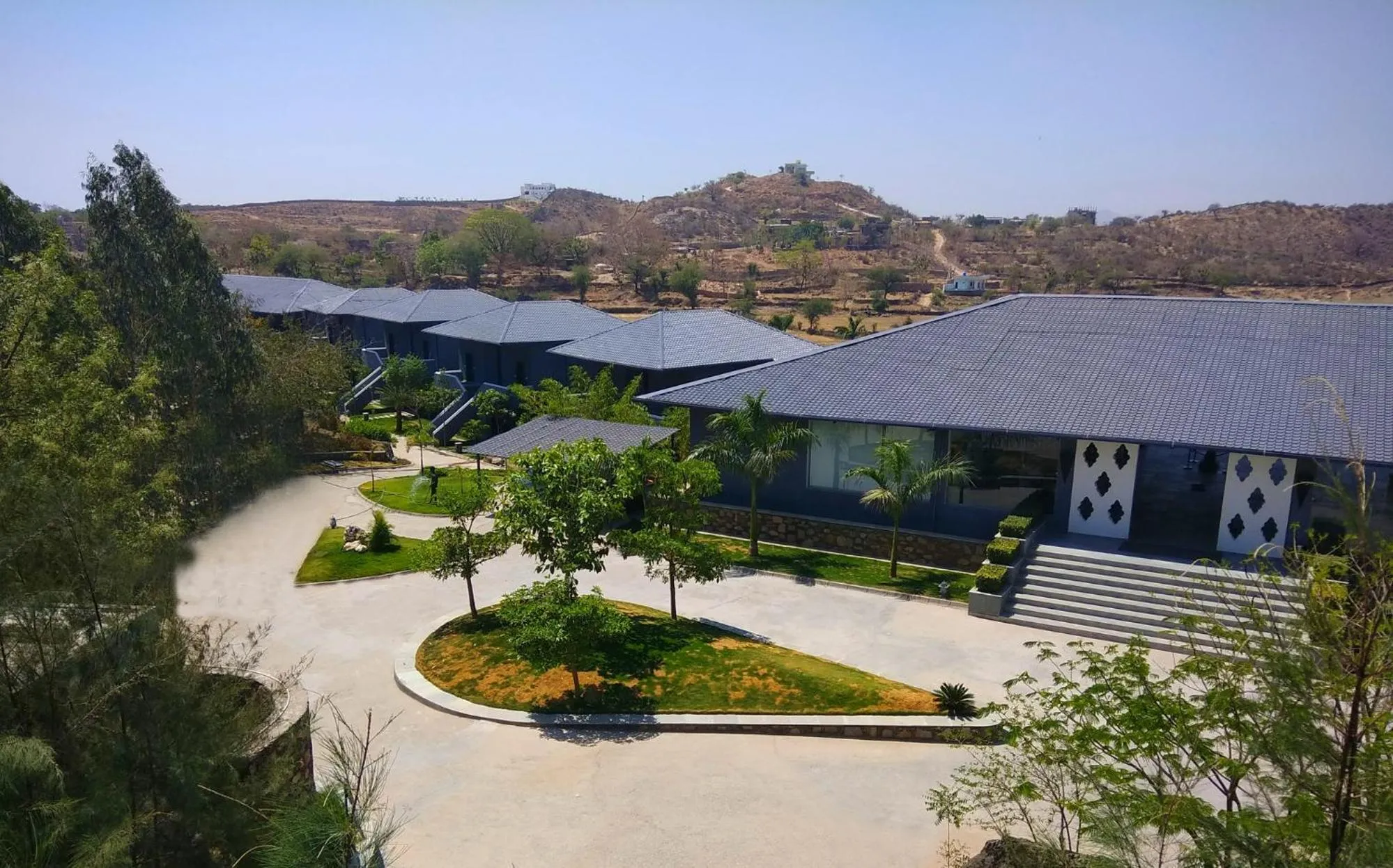 Facade/entrance in TatSaraasa Resort & Spa, Udaipur
