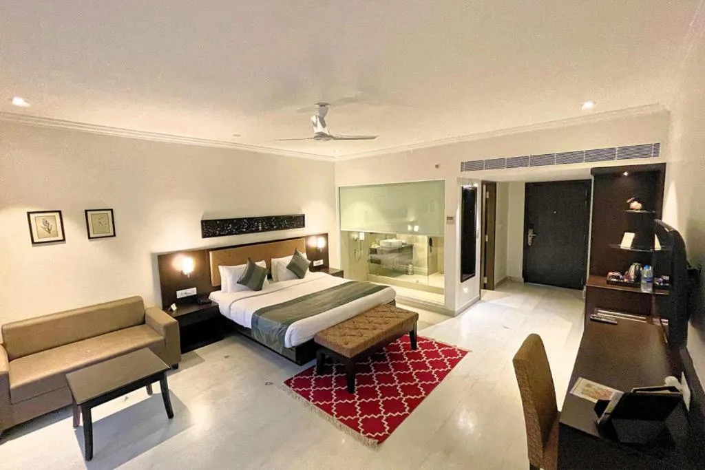 Bed in TatSaraasa Resort & Spa, Udaipur