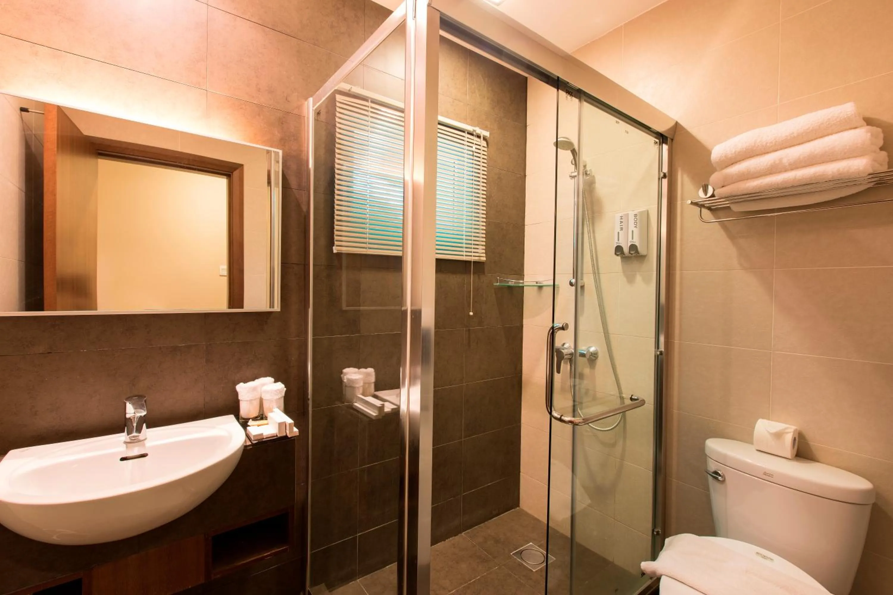 Bathroom in Swiss Hotel Apartment