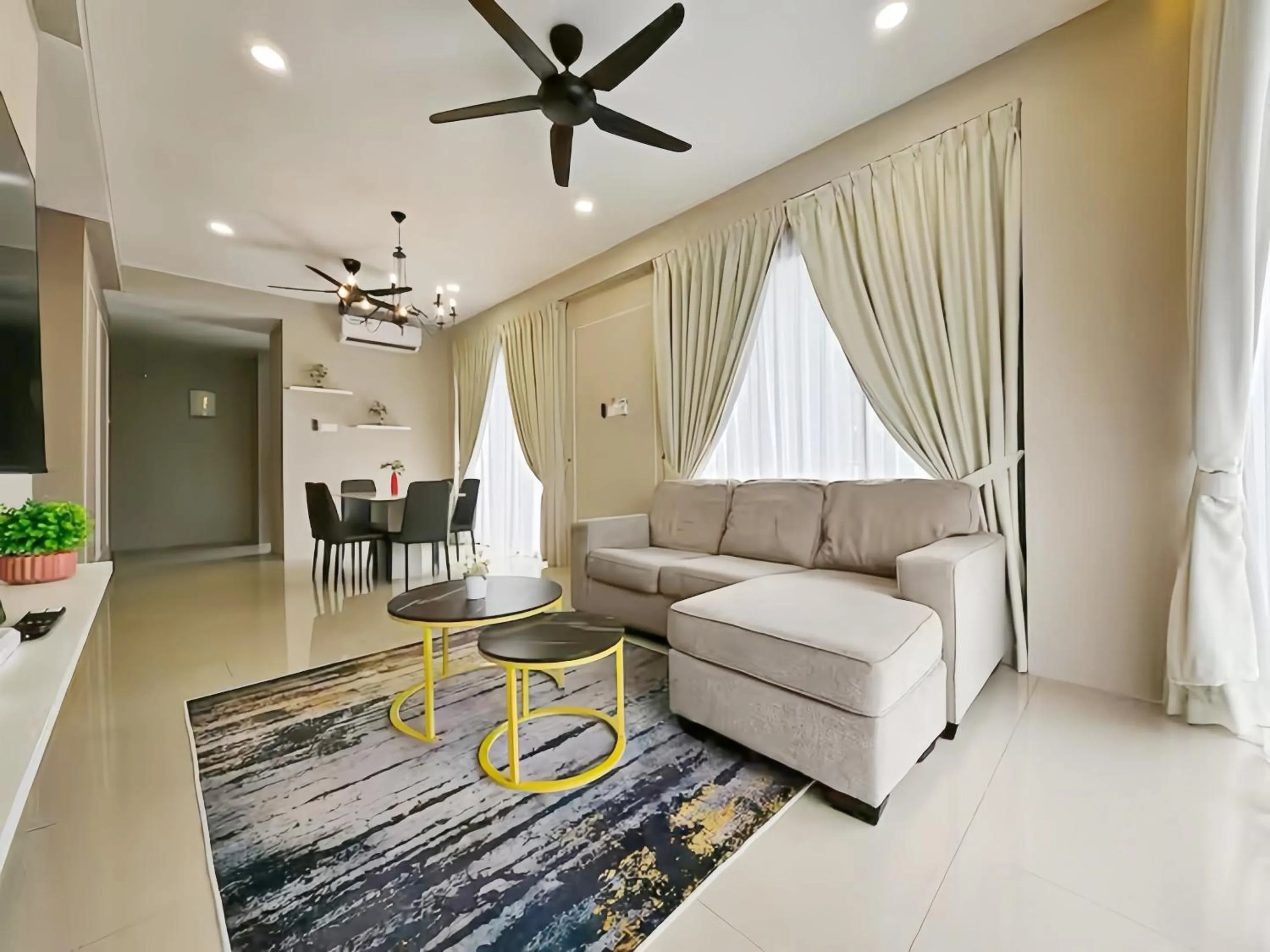 Living room in The Cove Hillside Residence Ipoh