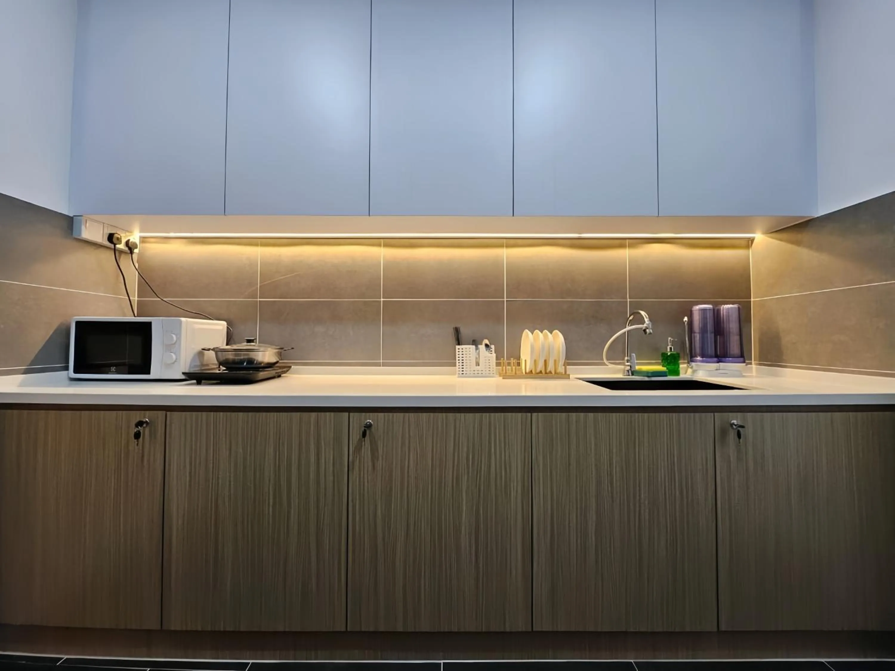 Kitchen or kitchenette in The Cove Hillside Residence Ipoh