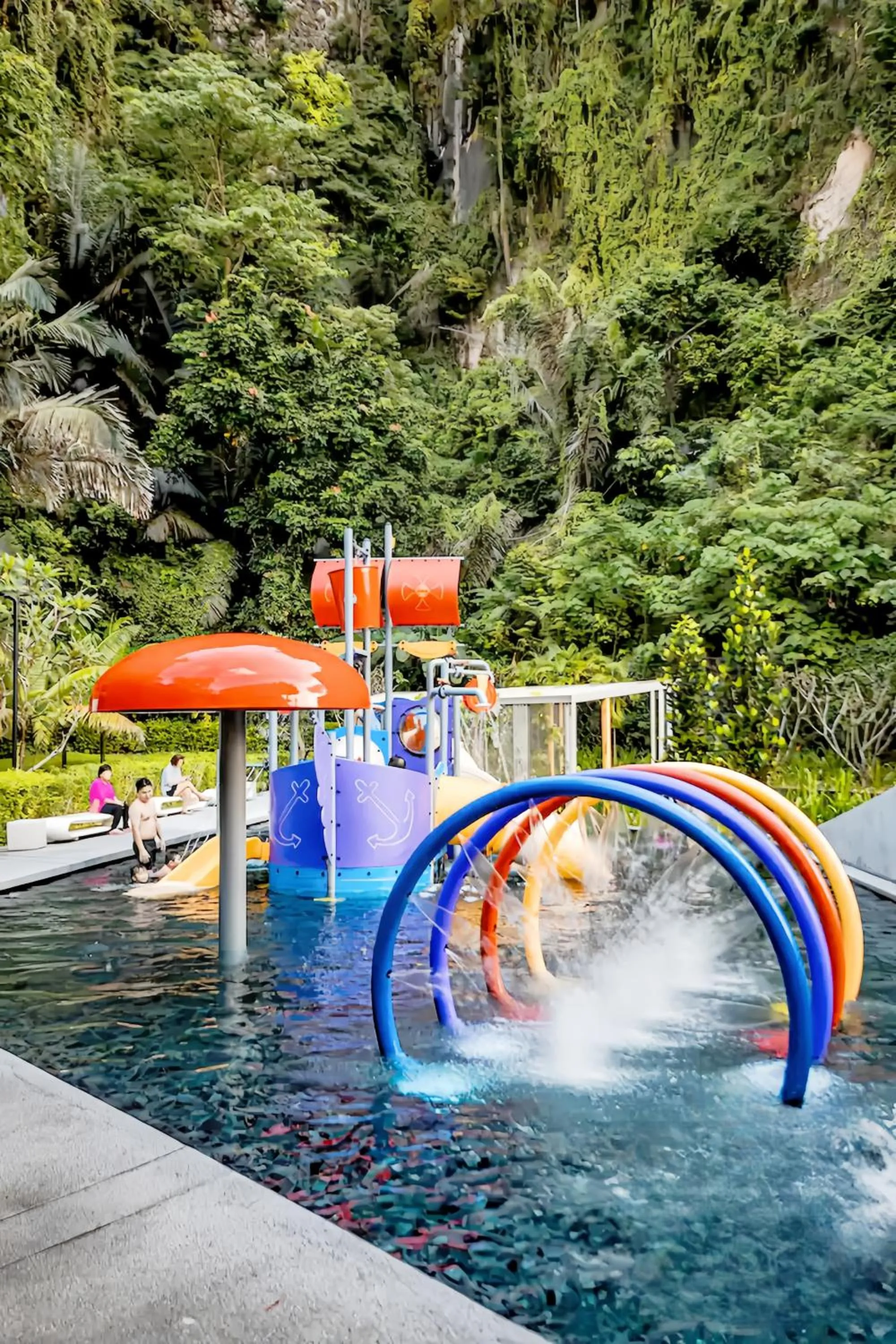 Aqua park in The Cove Hillside Residence Ipoh