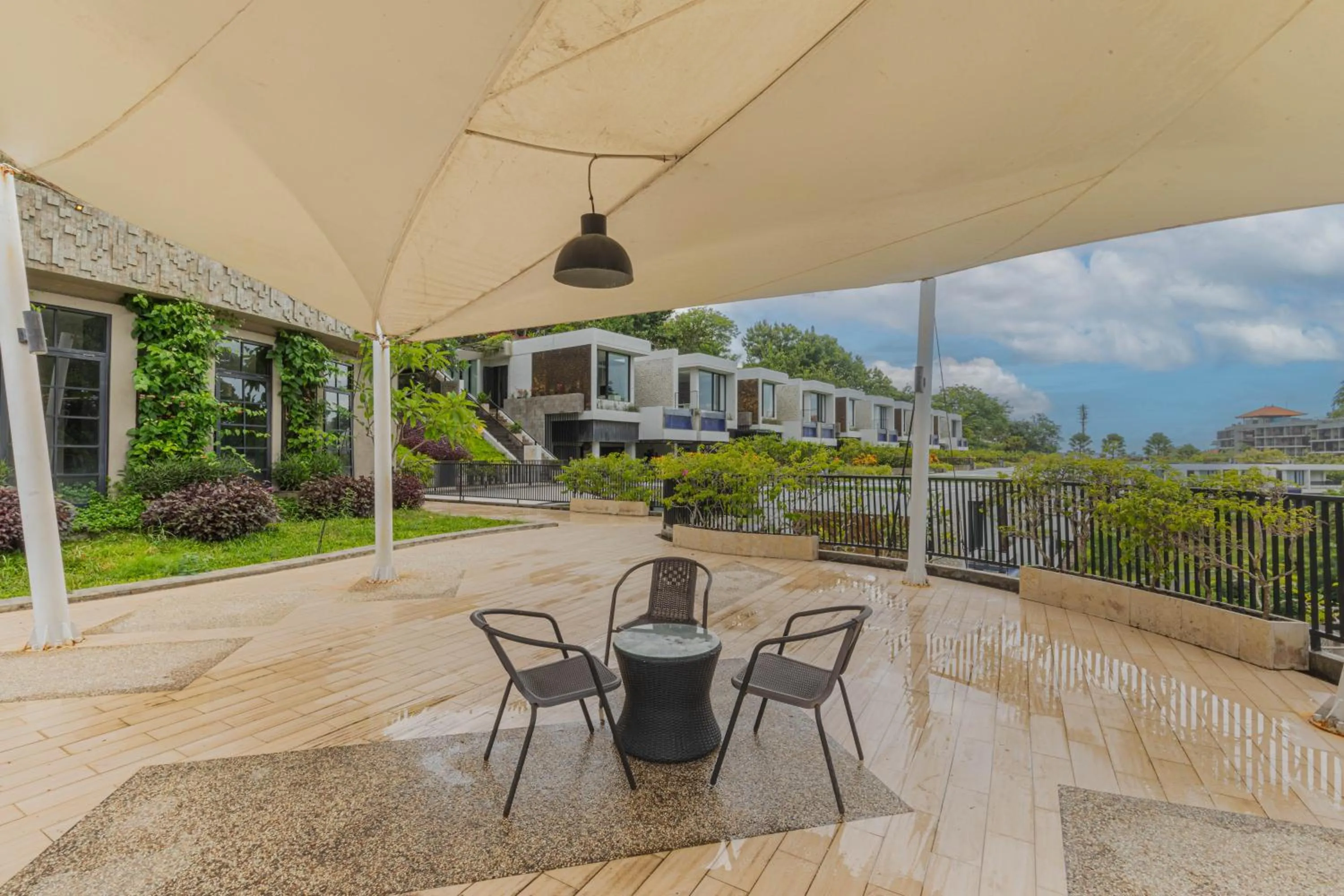 Patio in The Sterling Villas