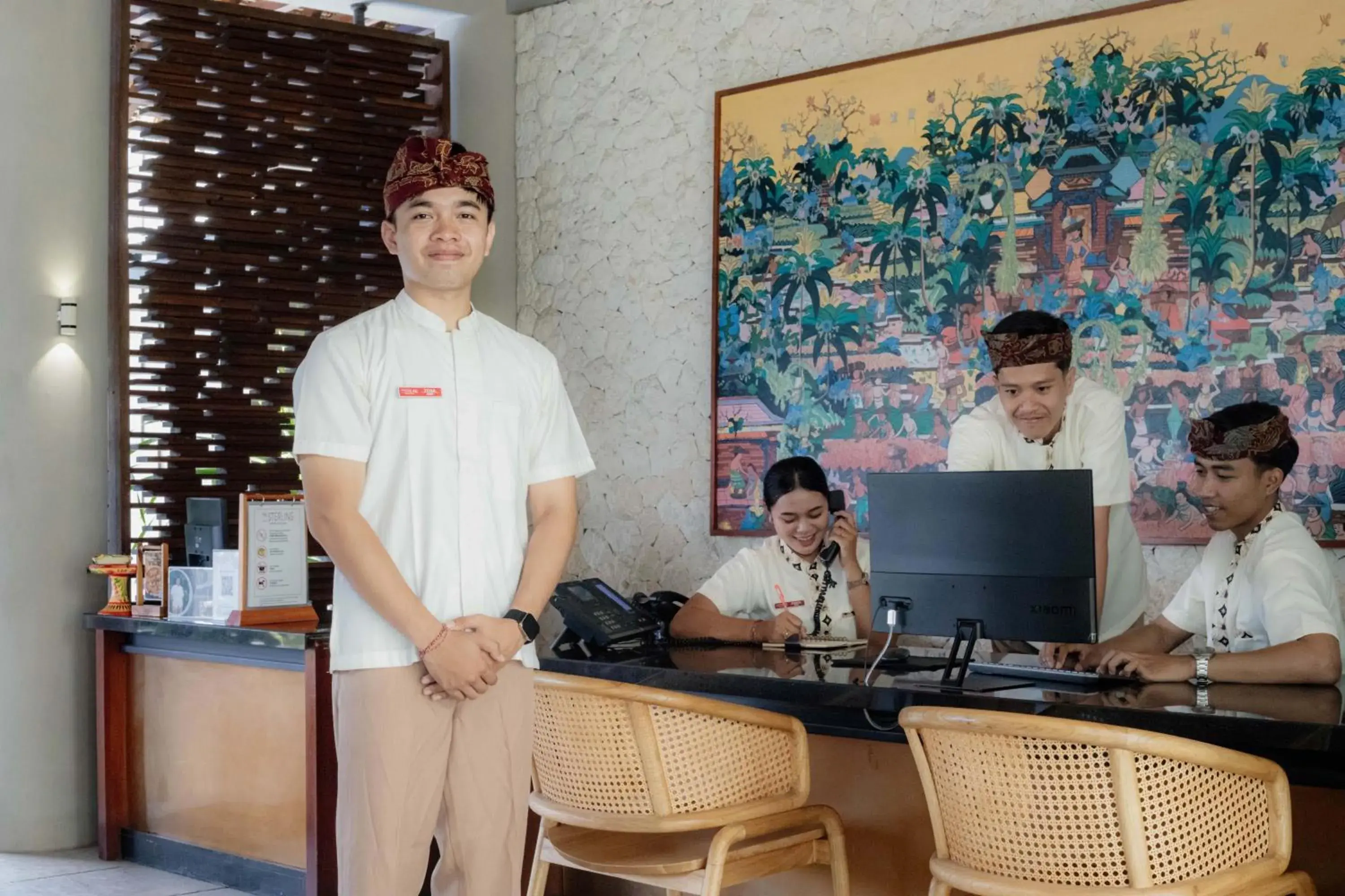 Lobby or reception in The Sterling Villas Lobby or reception in The Sterling Villas