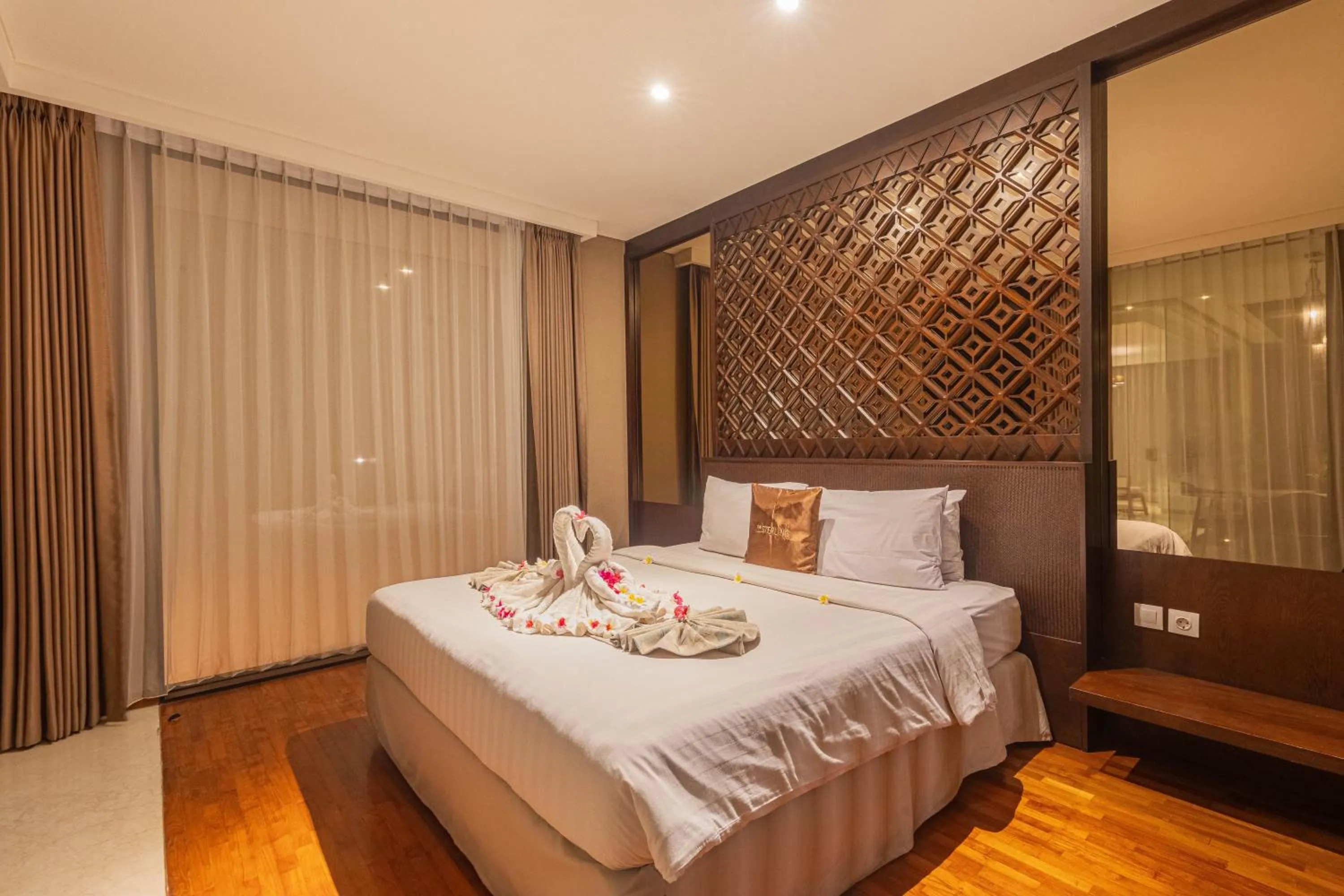 Bed in The Sterling Villas