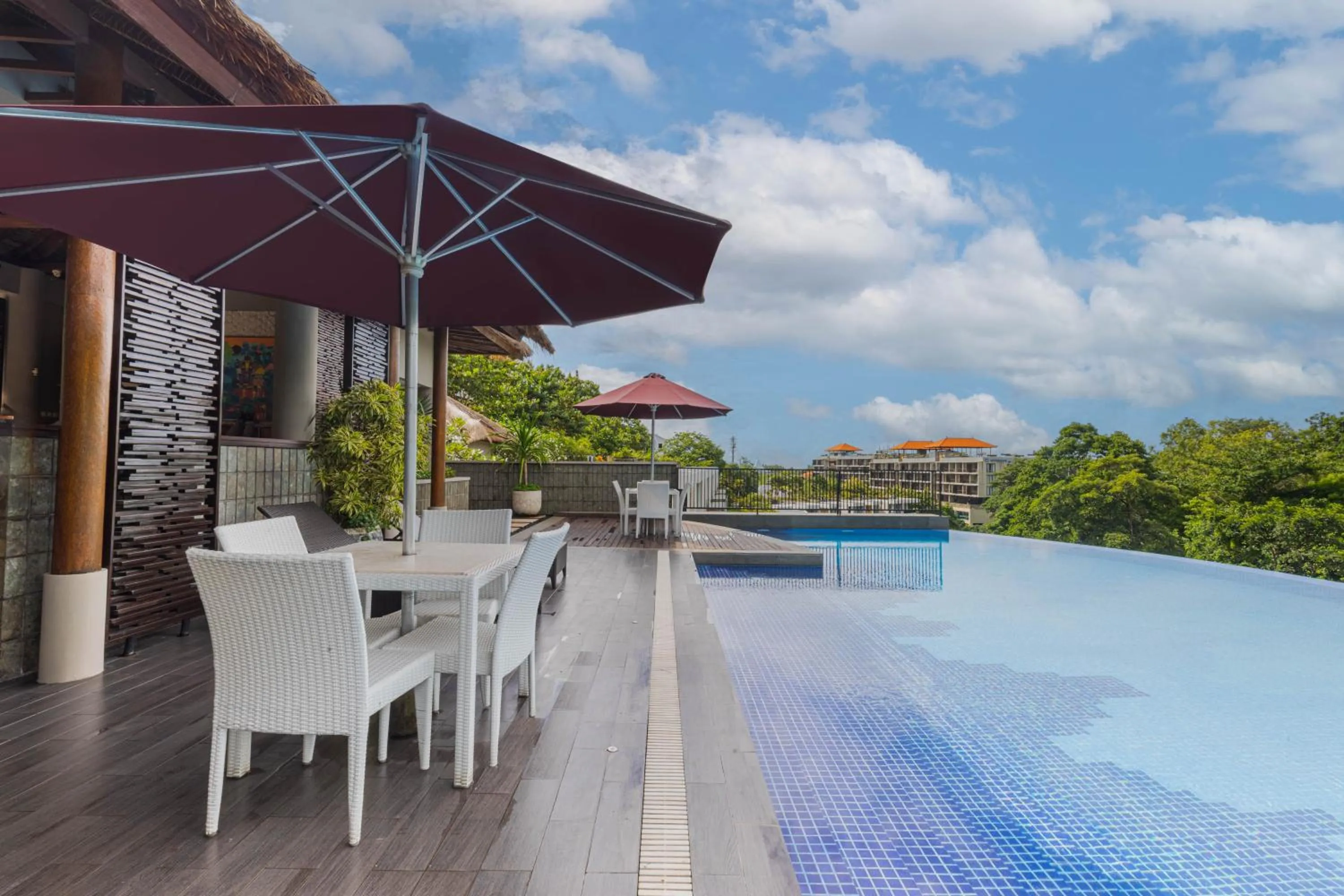 Patio in The Sterling Villas