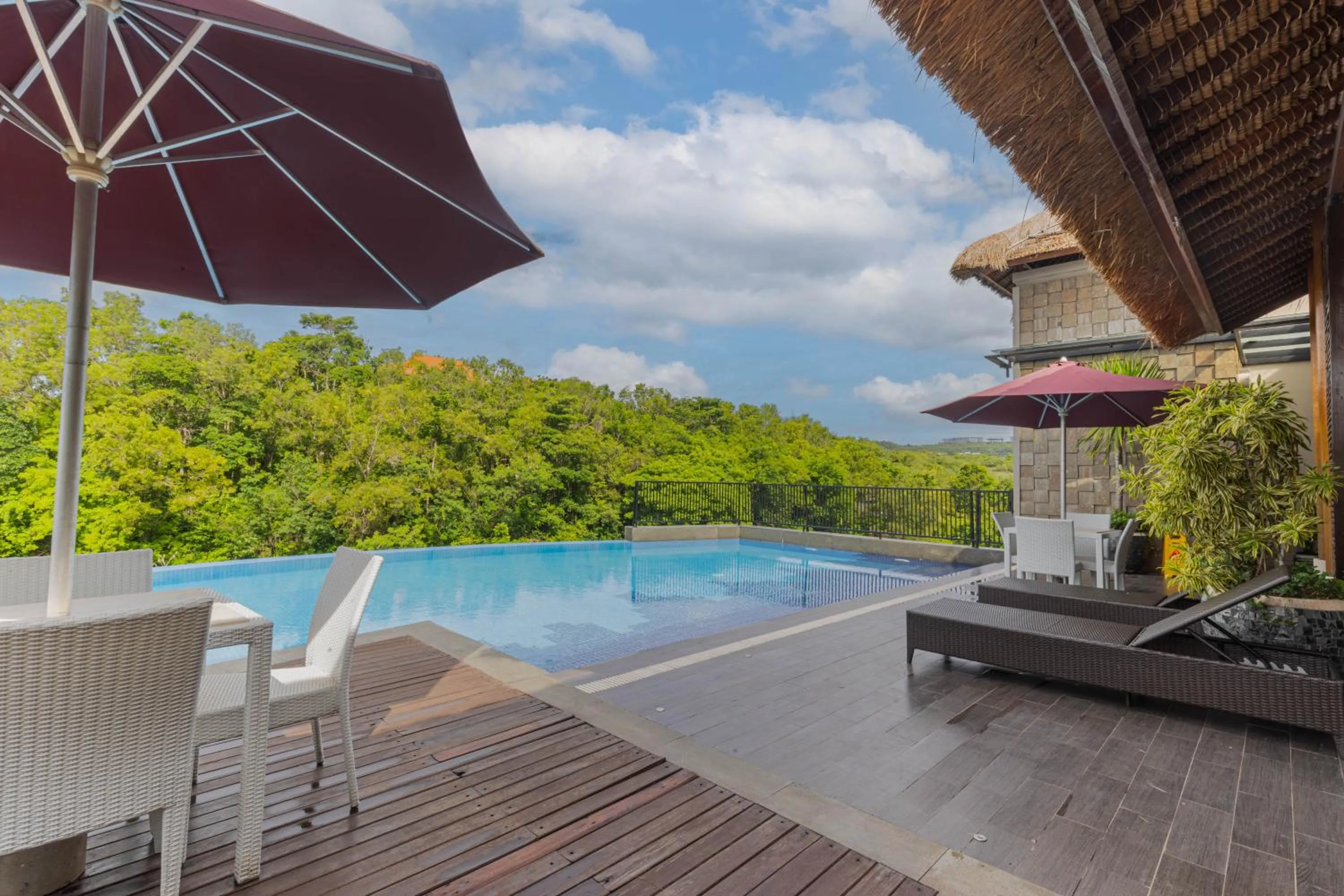Patio in The Sterling Villas