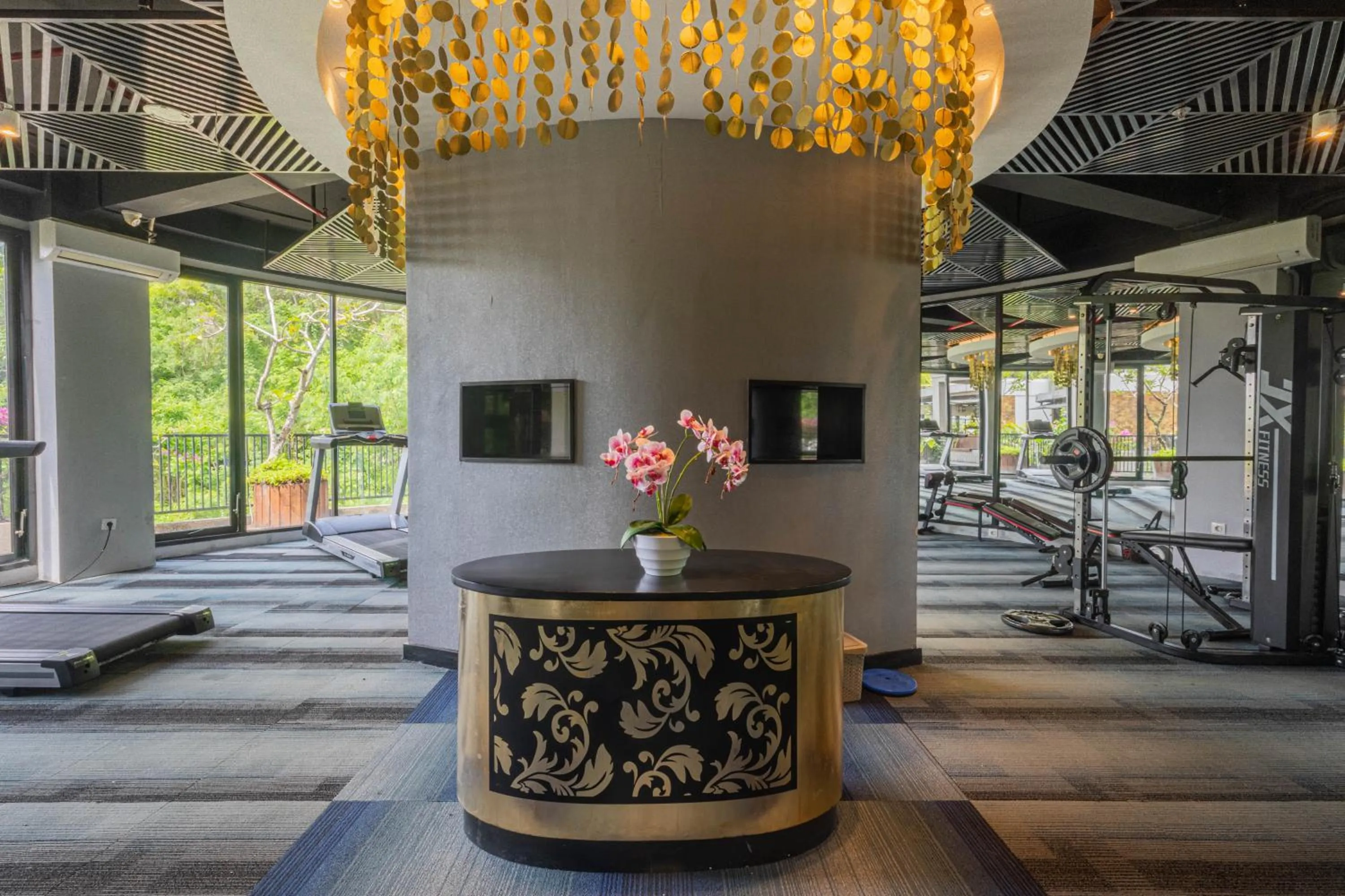 Fitness centre/facilities in The Sterling Villas