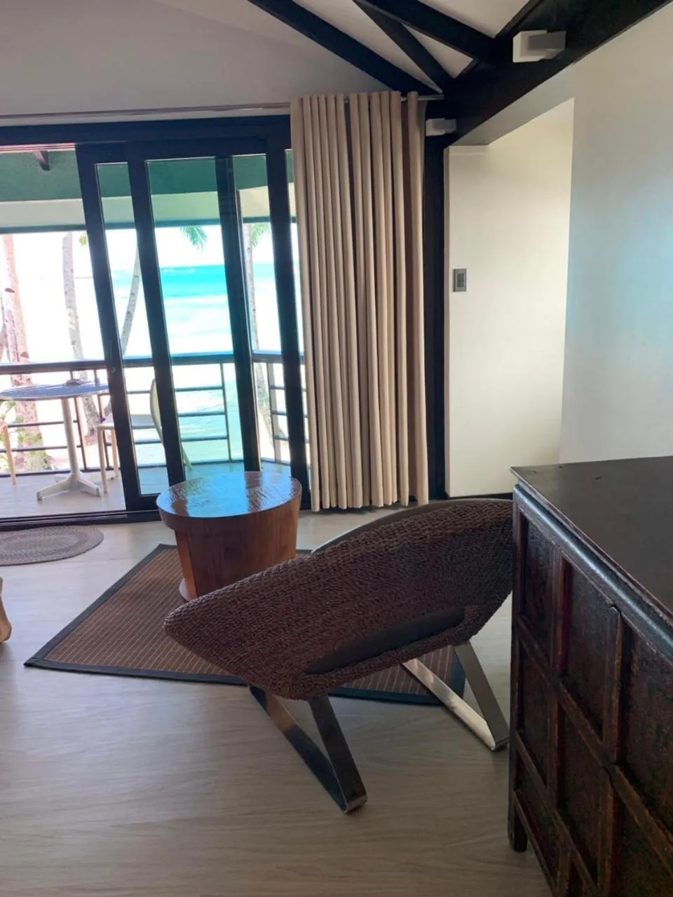 Seating area in Boracay Beach Houses