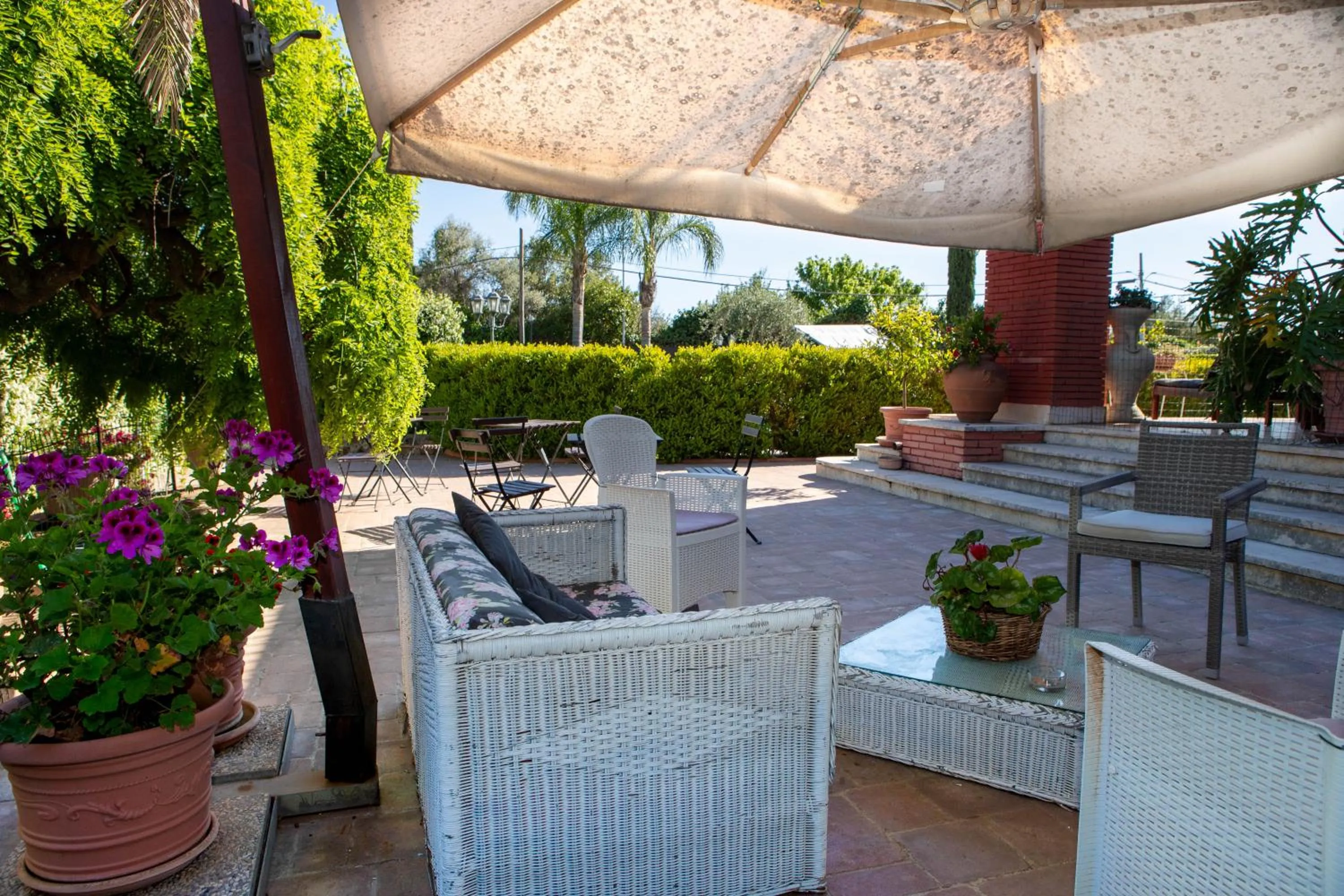 Patio in Affittacamere Campus Trigoria