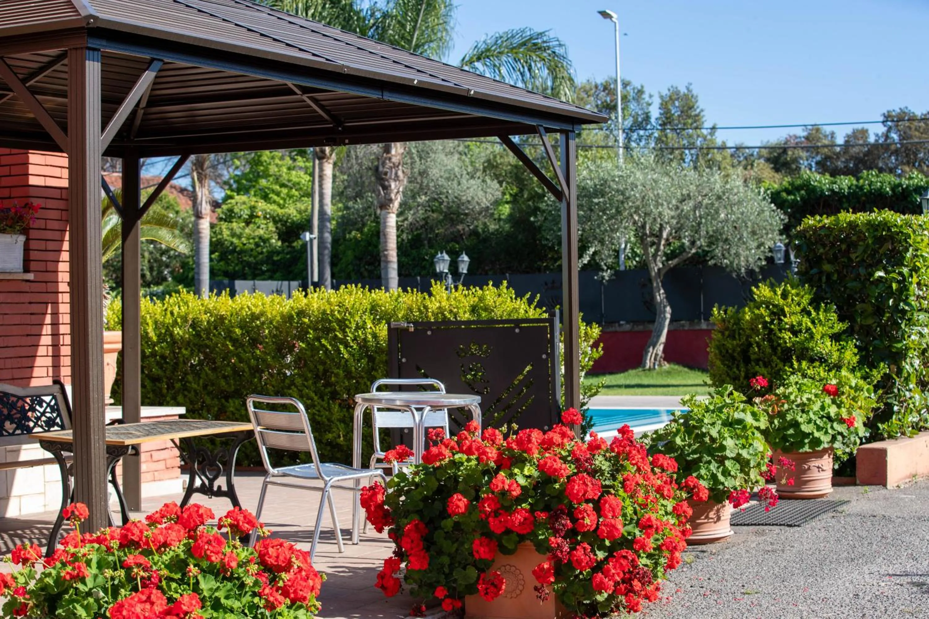 Patio in Affittacamere Campus Trigoria