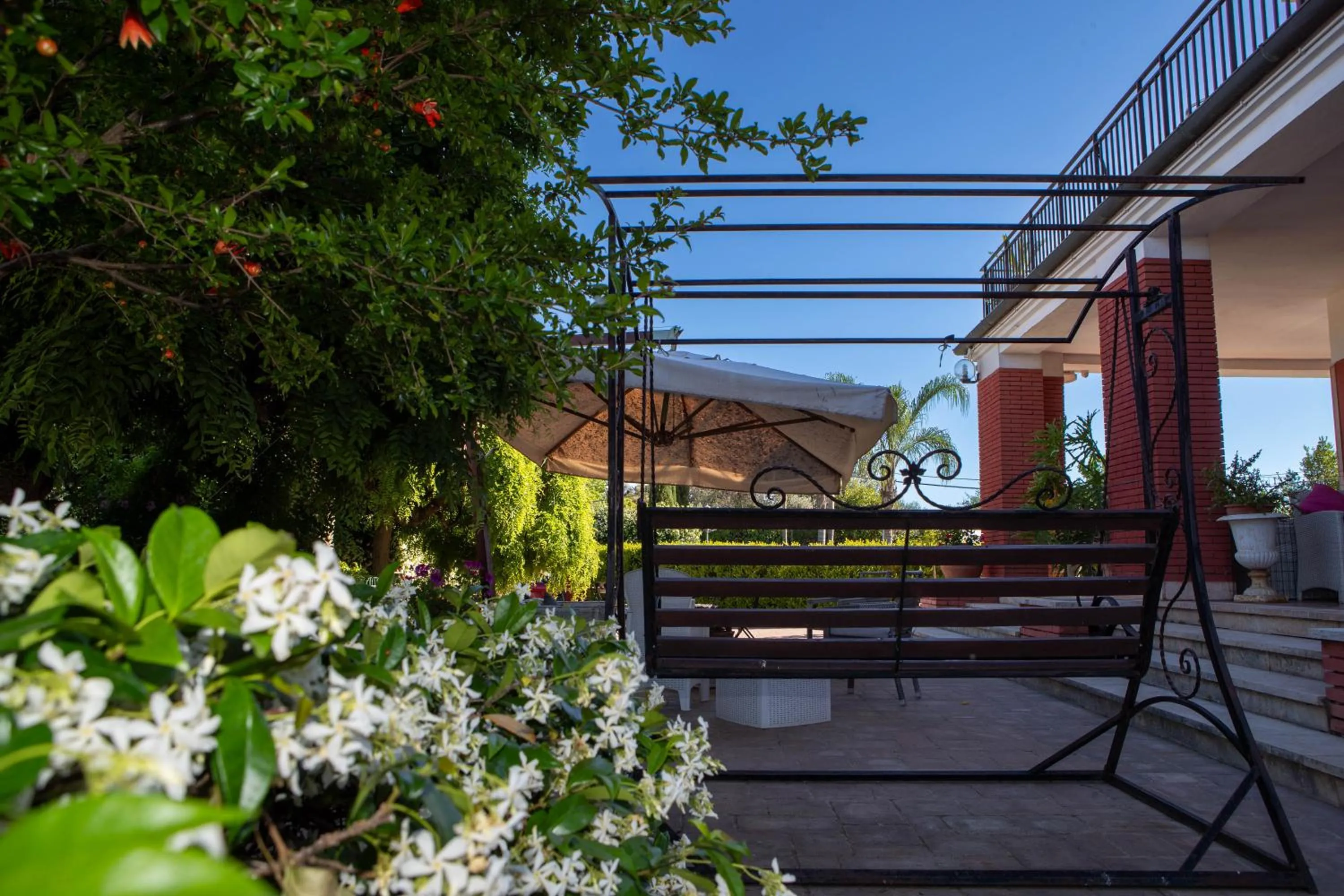 Patio in Affittacamere Campus Trigoria