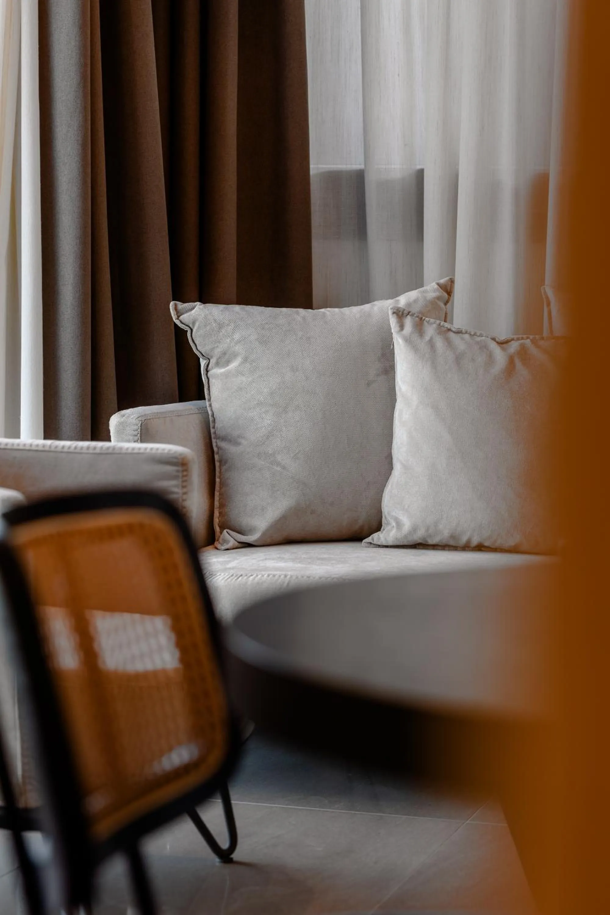 Living room, Bed in Secret Path Luxury Villas