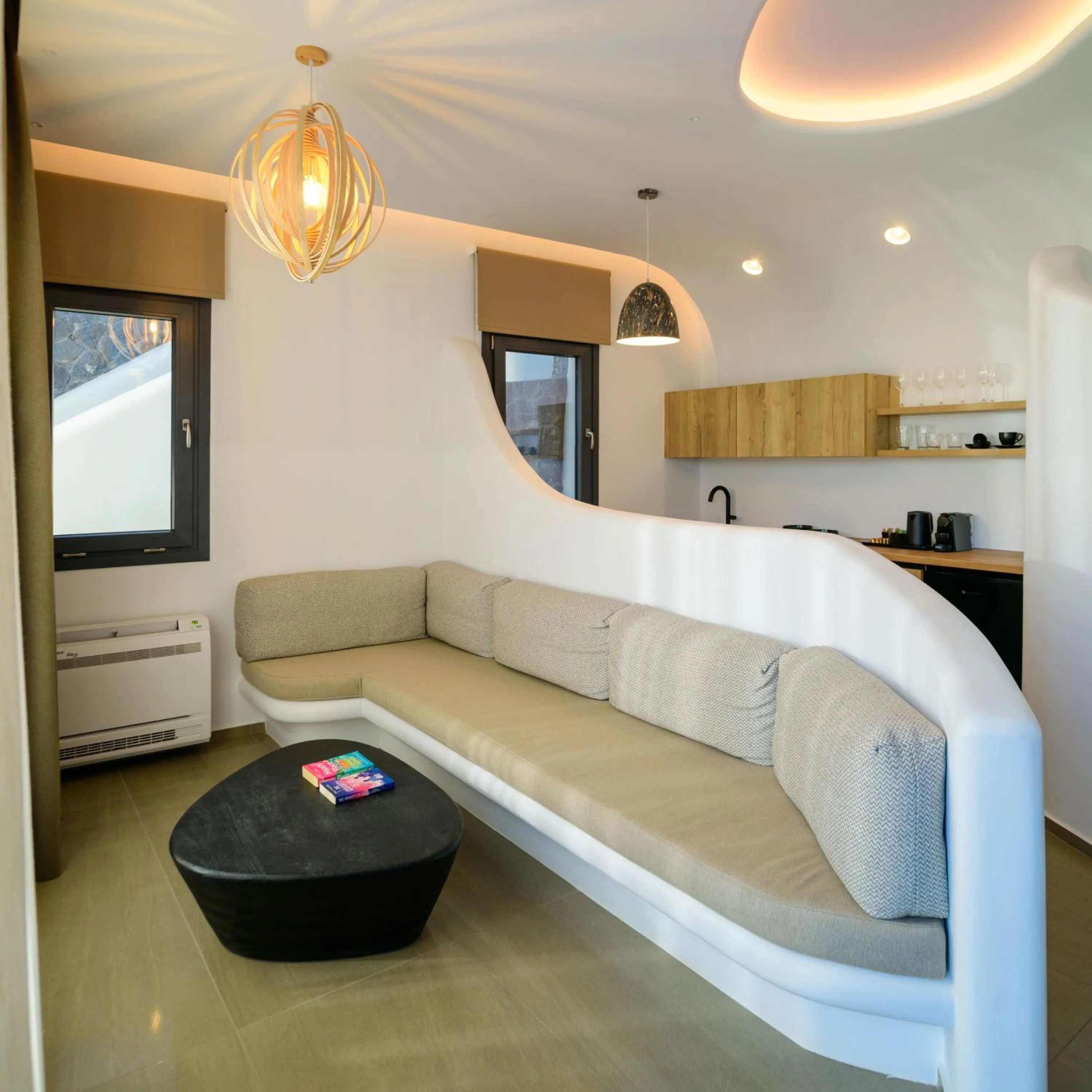 Living room in Secret Path Luxury Villas