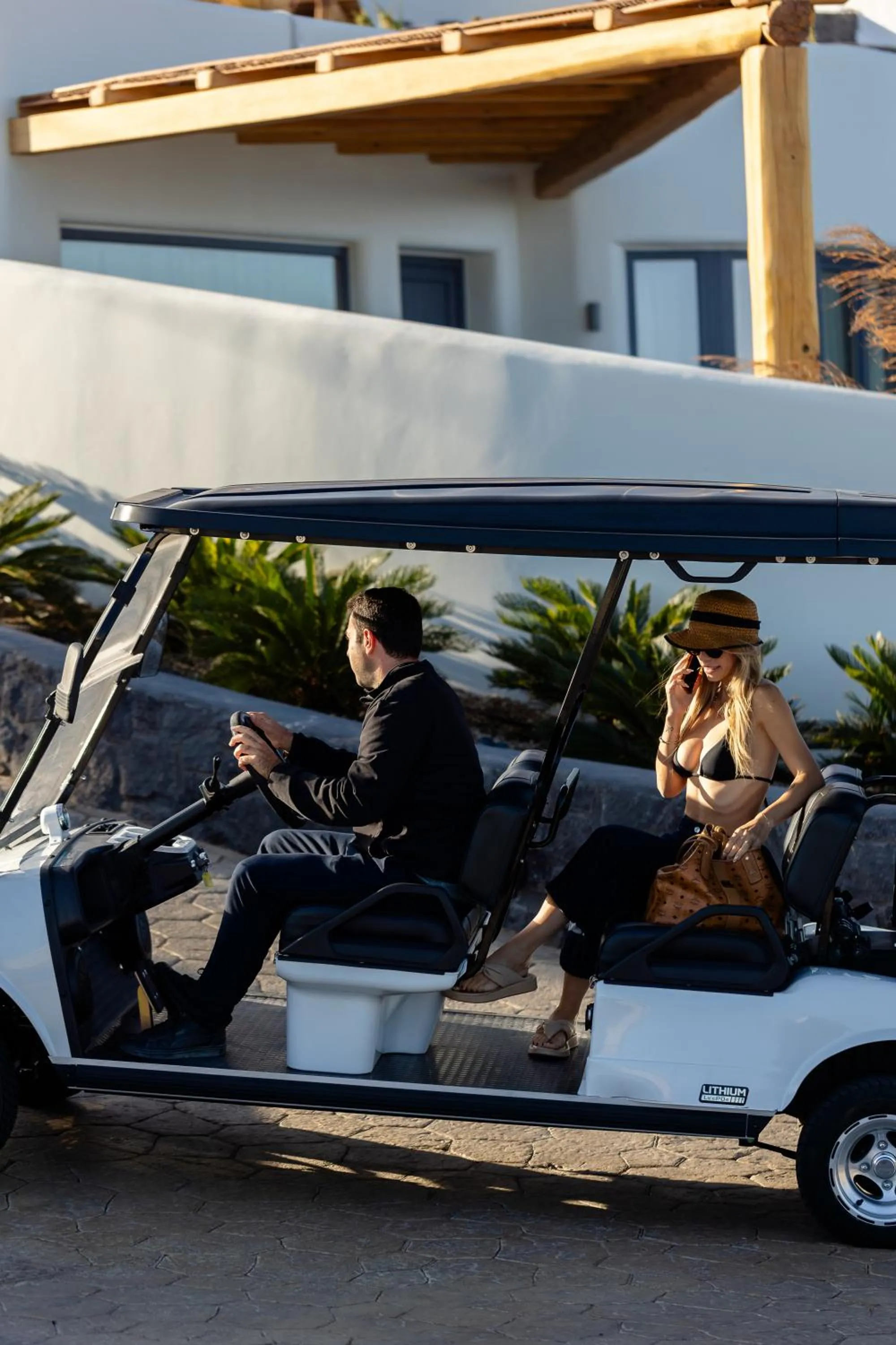 shuttle in Secret Path Luxury Villas