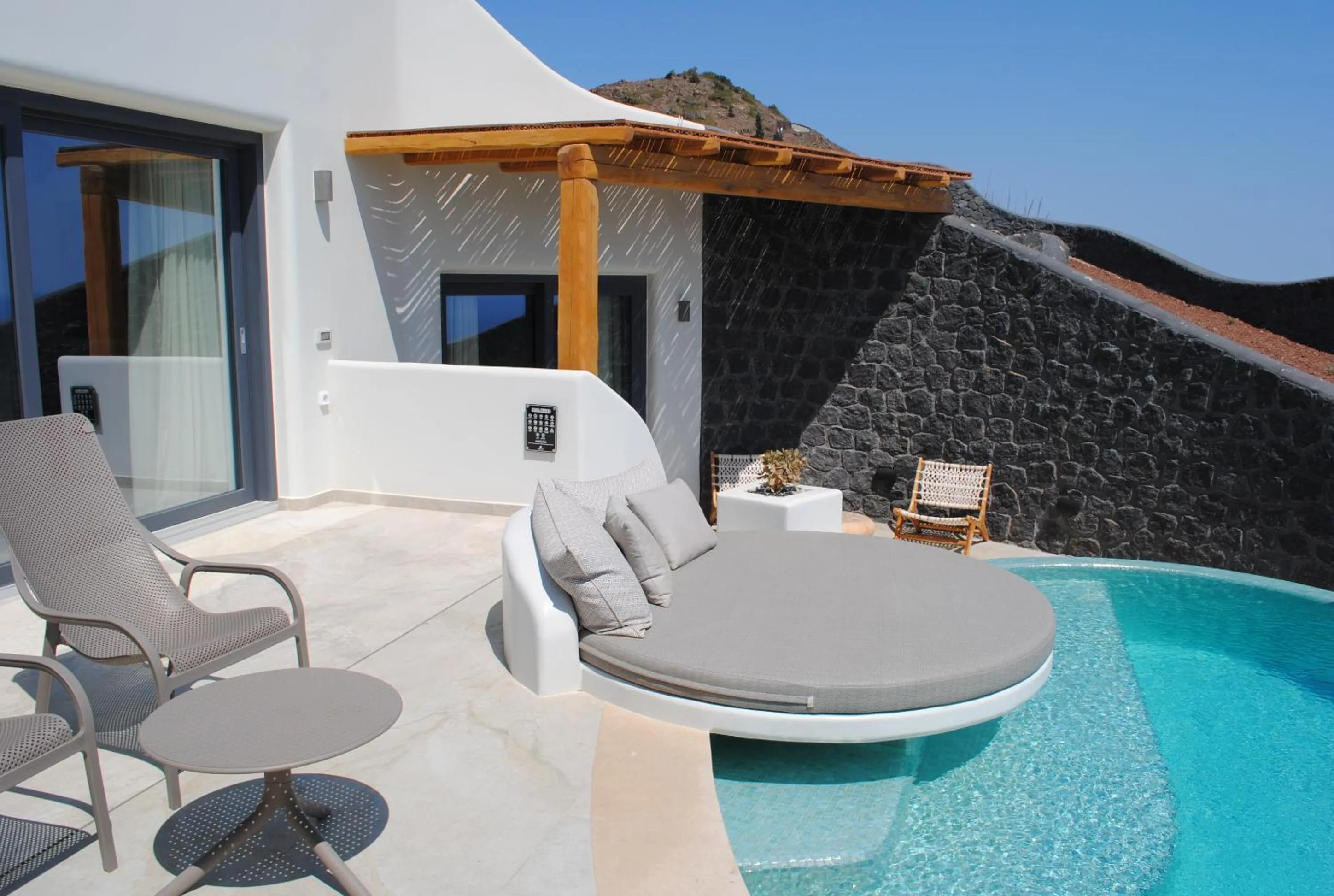 Pool view in Secret Path Luxury Villas